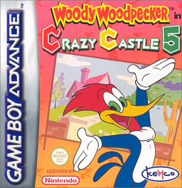 Woody Woodpecker in Crazy Castle 5 (USA) Cover