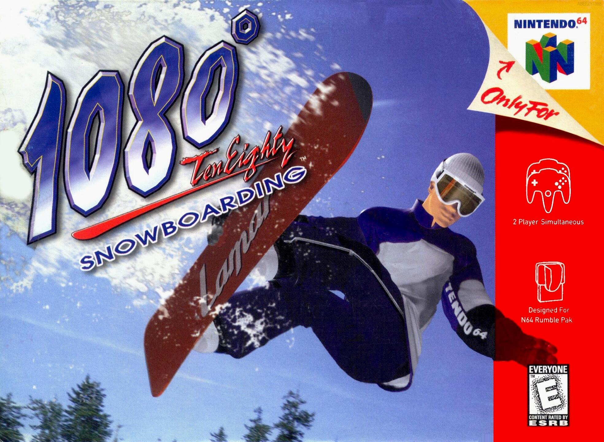 1080 Snowboarding (Japan, USA) (En,Ja) Cover