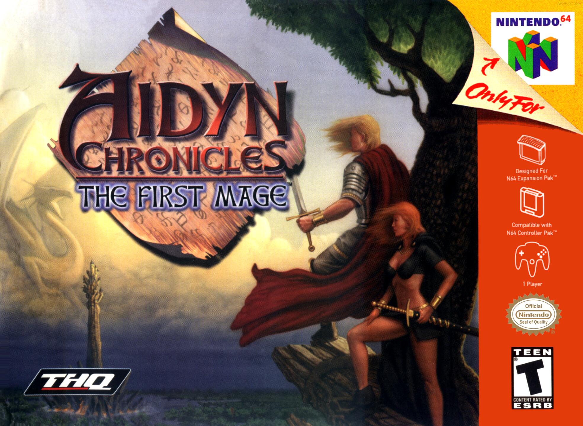 Aidyn Chronicles - The First Mage (USA) (Rev 1) Cover