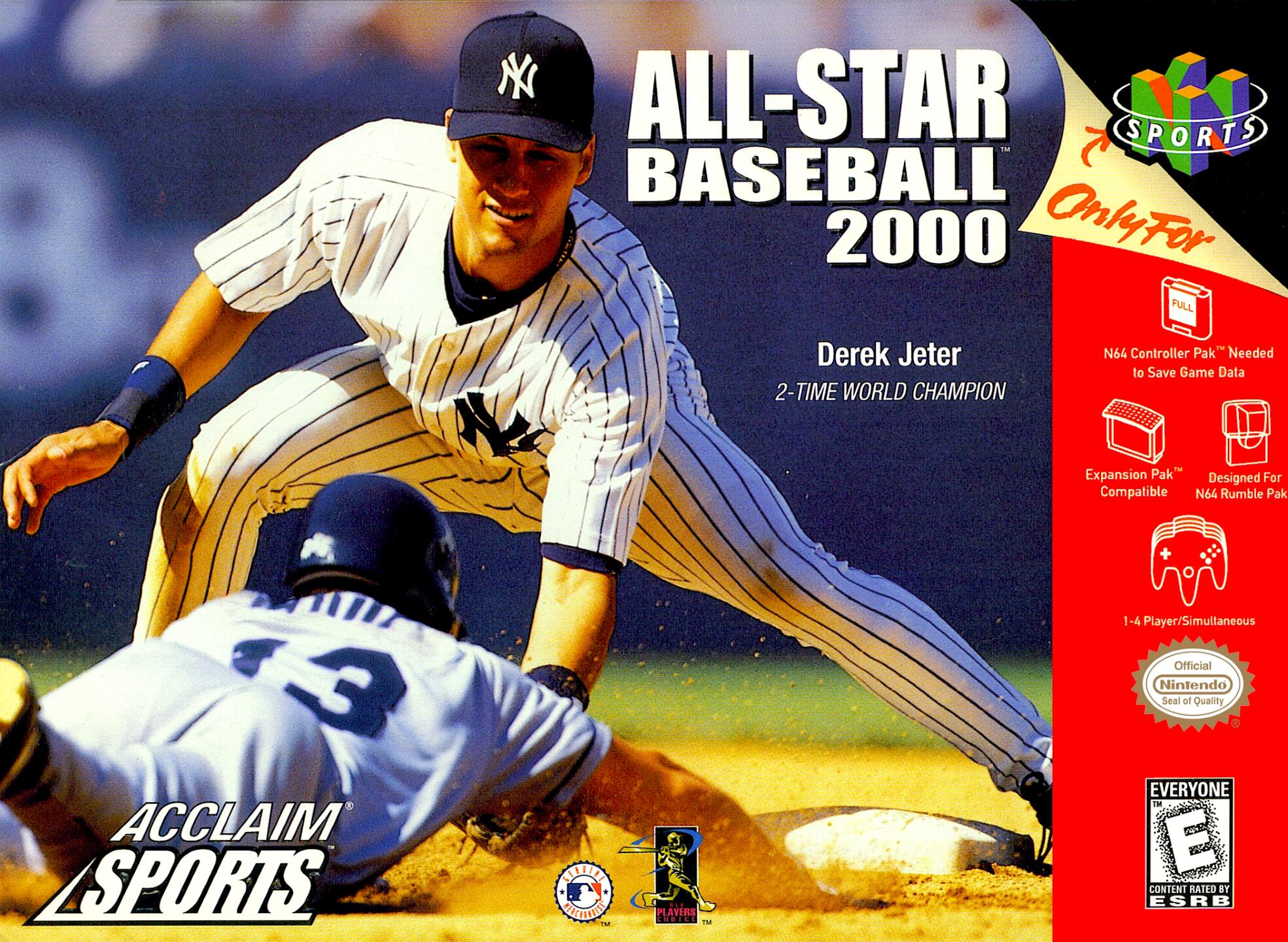All-Star Baseball 2000 (USA) Cover