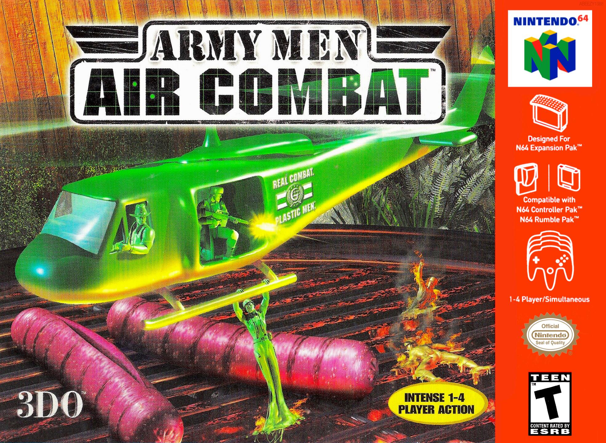Army Men - Air Combat (USA) Cover