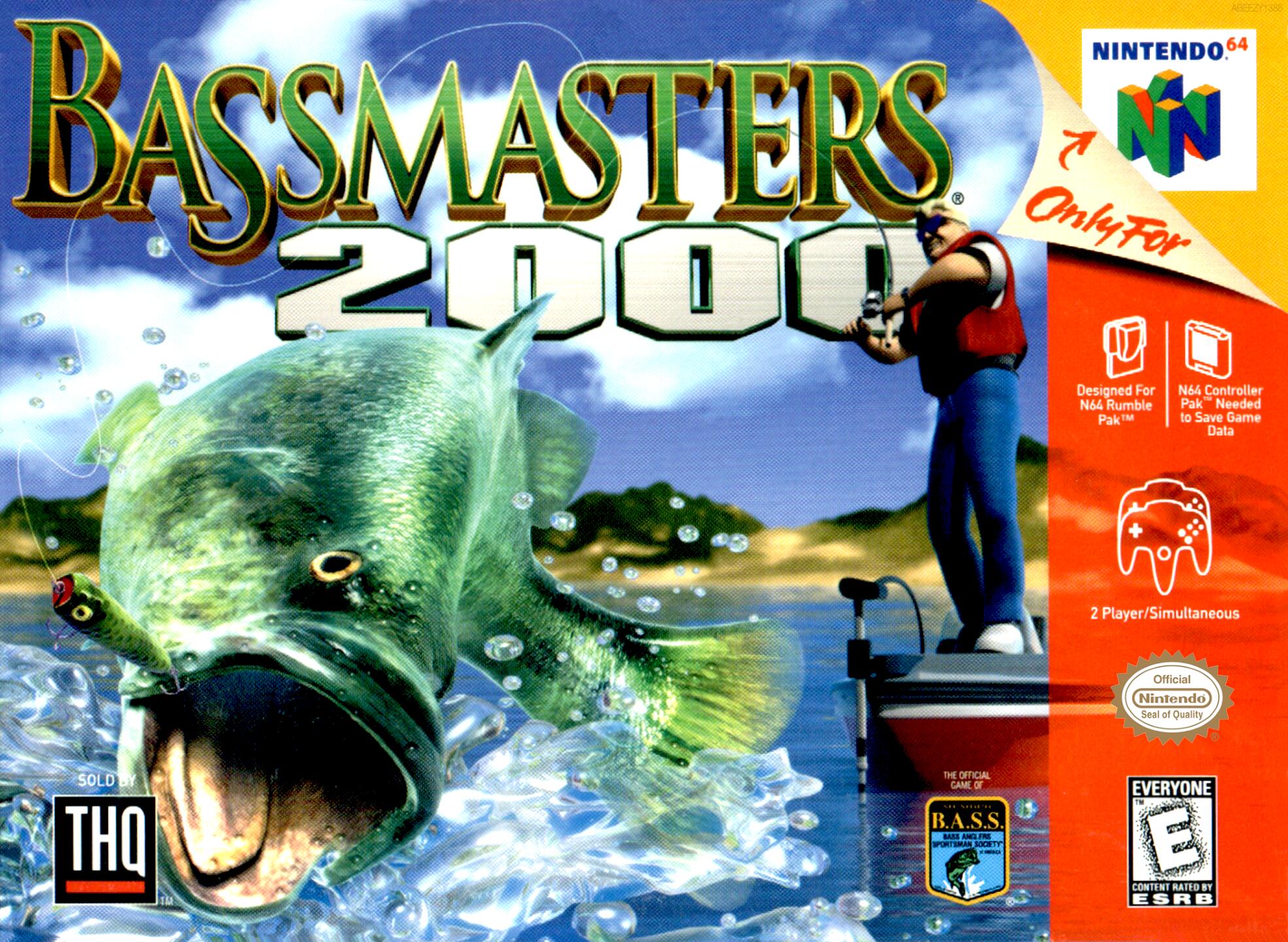 Bassmasters 2000 (USA) Cover