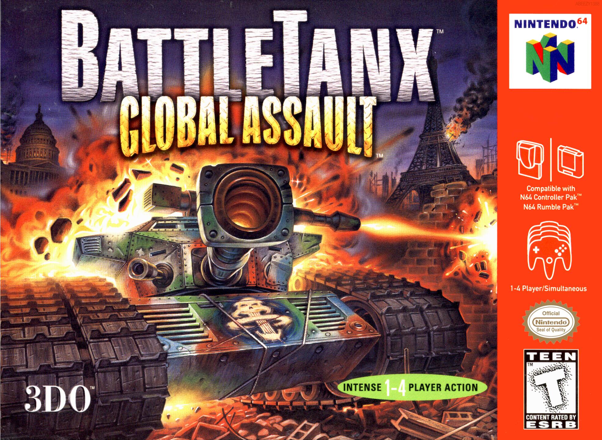 BattleTanx - Global Assault (USA) Cover