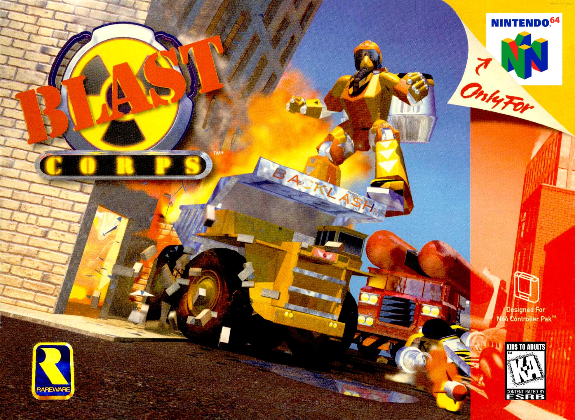 Blast Corps (USA) (Rev 1) Cover