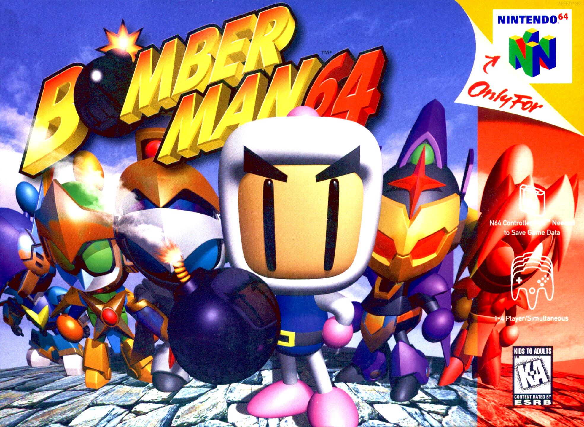 Bomberman 64 (USA) Cover