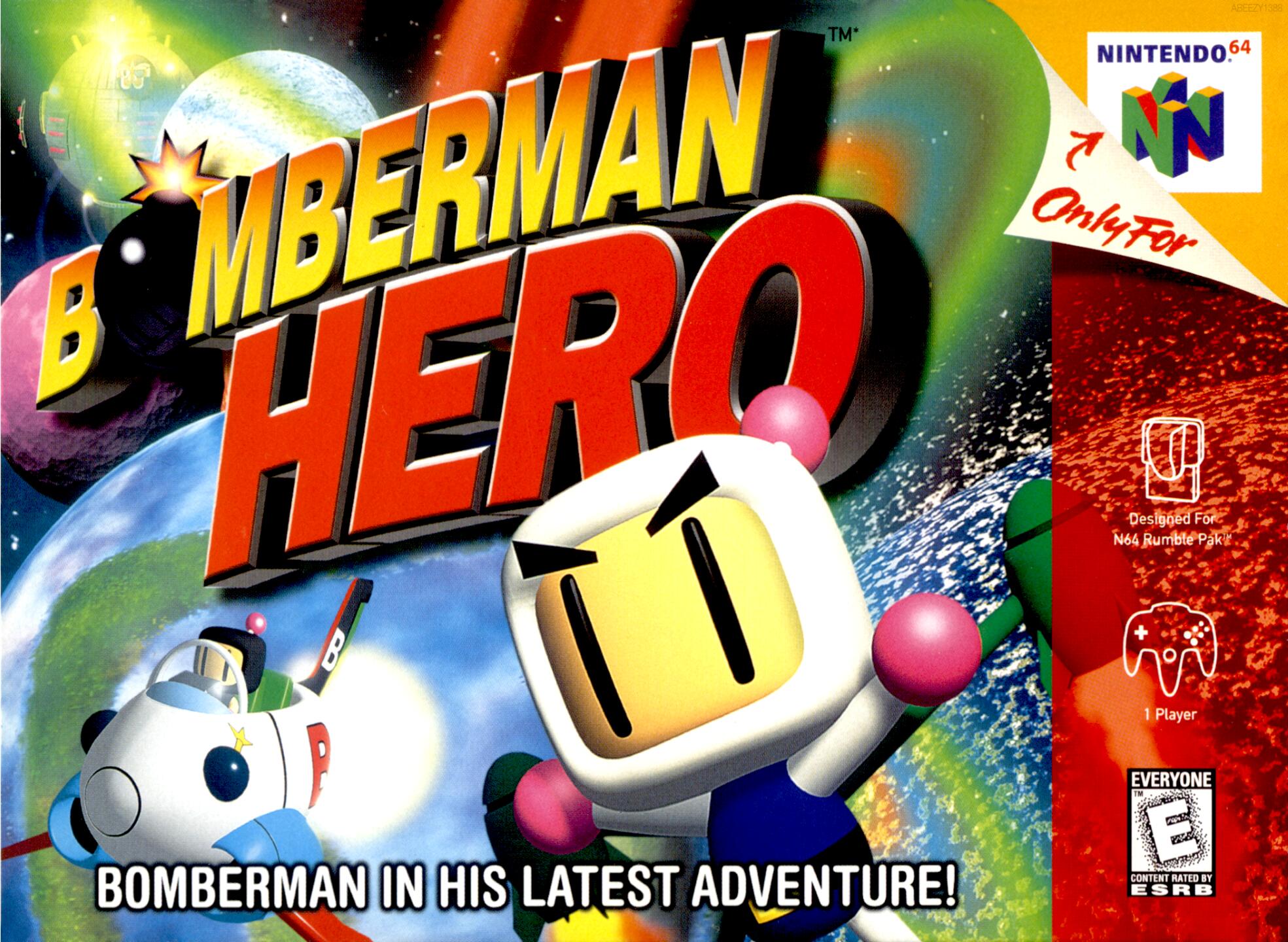 Bomberman Hero (USA) Cover
