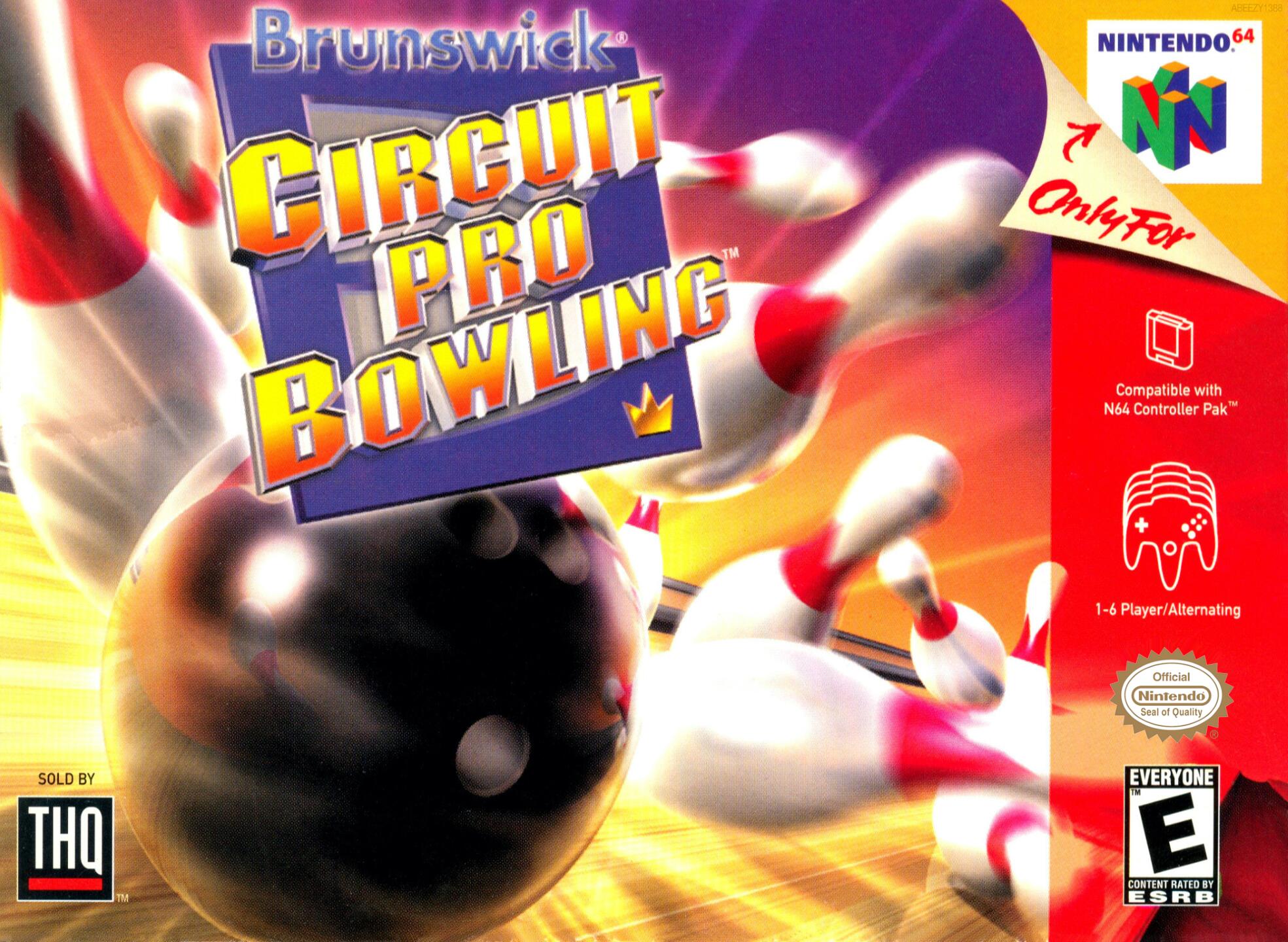 Brunswick Circuit Pro Bowling (USA) Cover