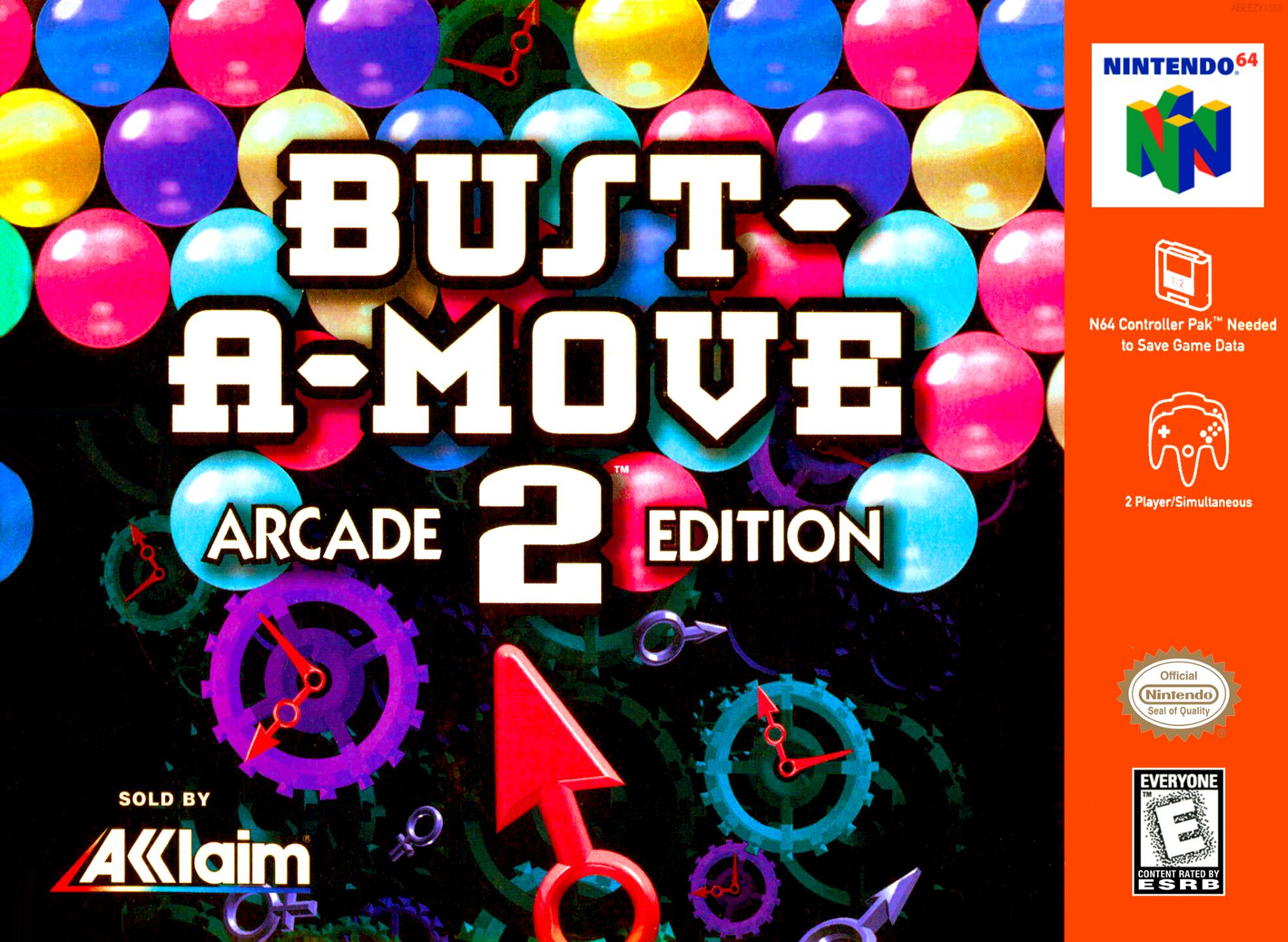 Bust-A-Move 2 - Arcade Edition (USA) Cover