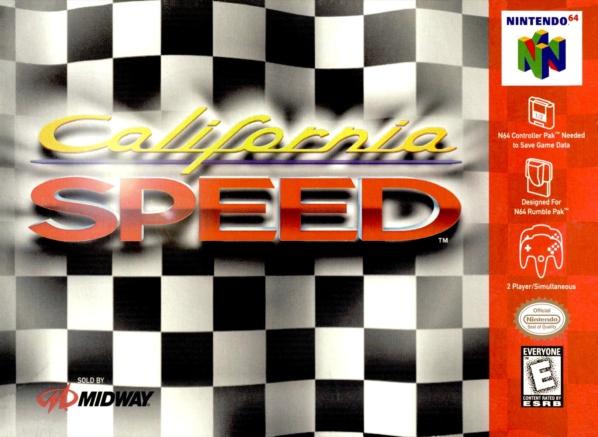 California Speed (USA) Cover