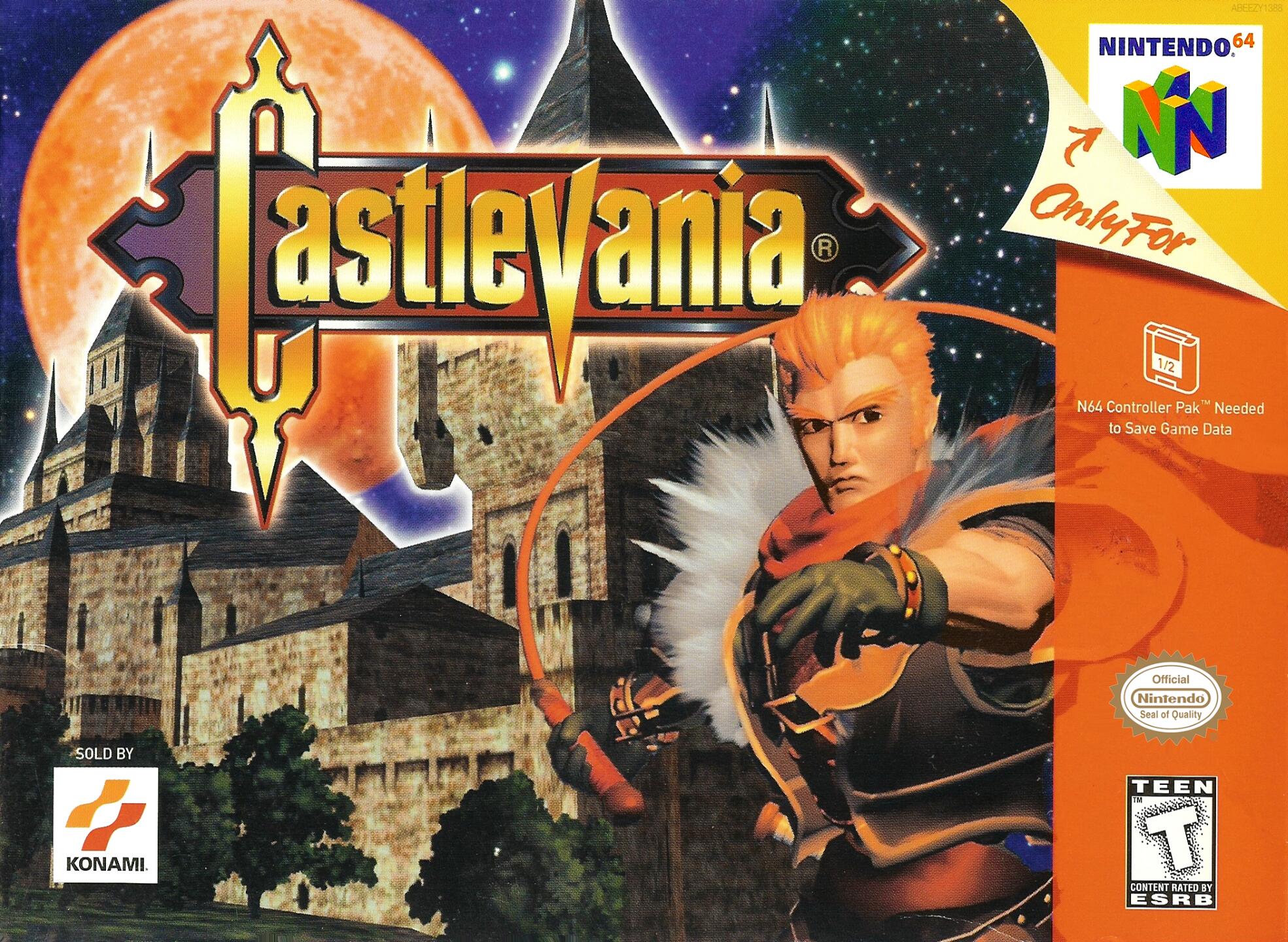 Castlevania (USA) (Rev 2) Cover