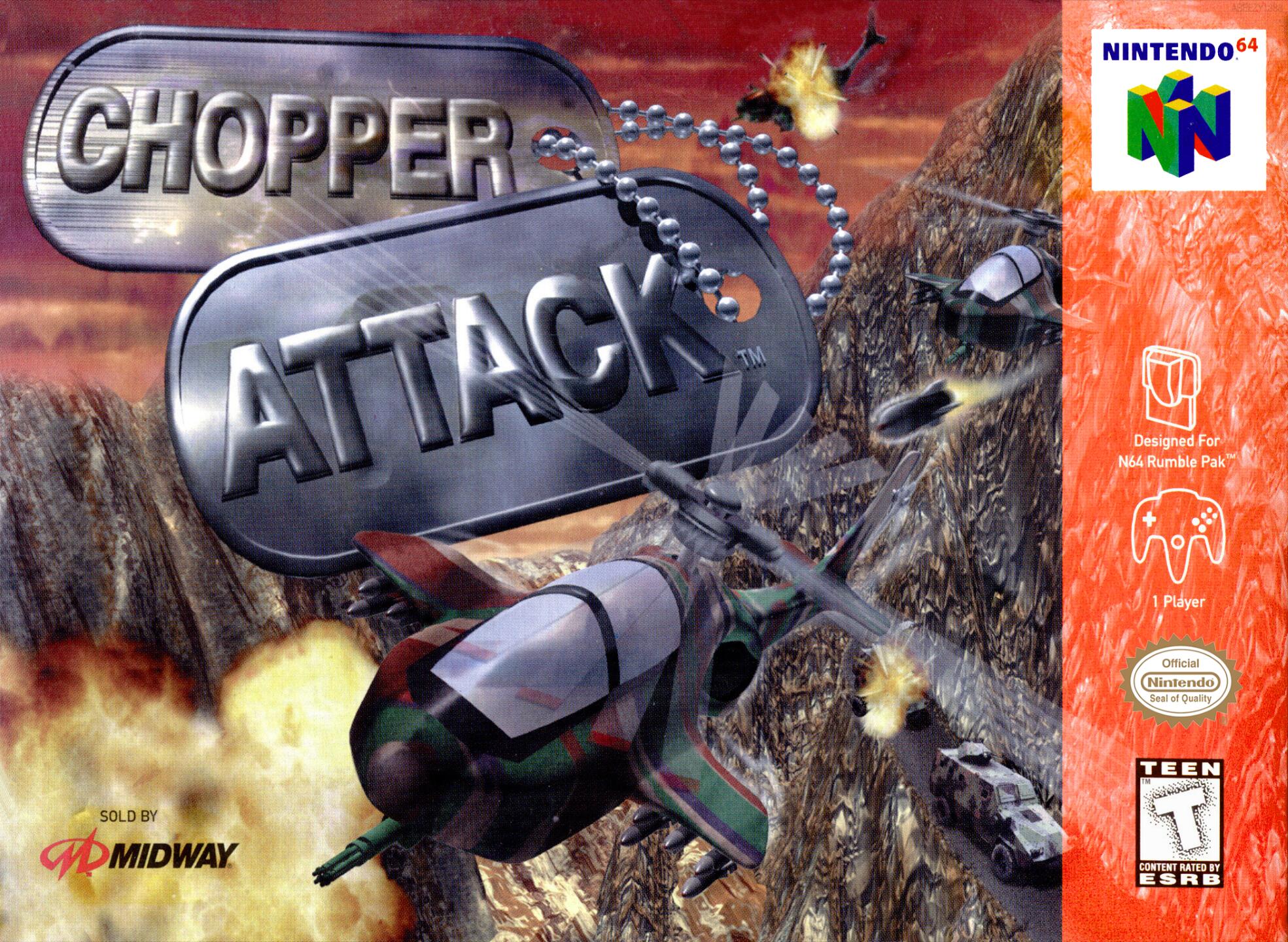 Chopper Attack (USA) Cover