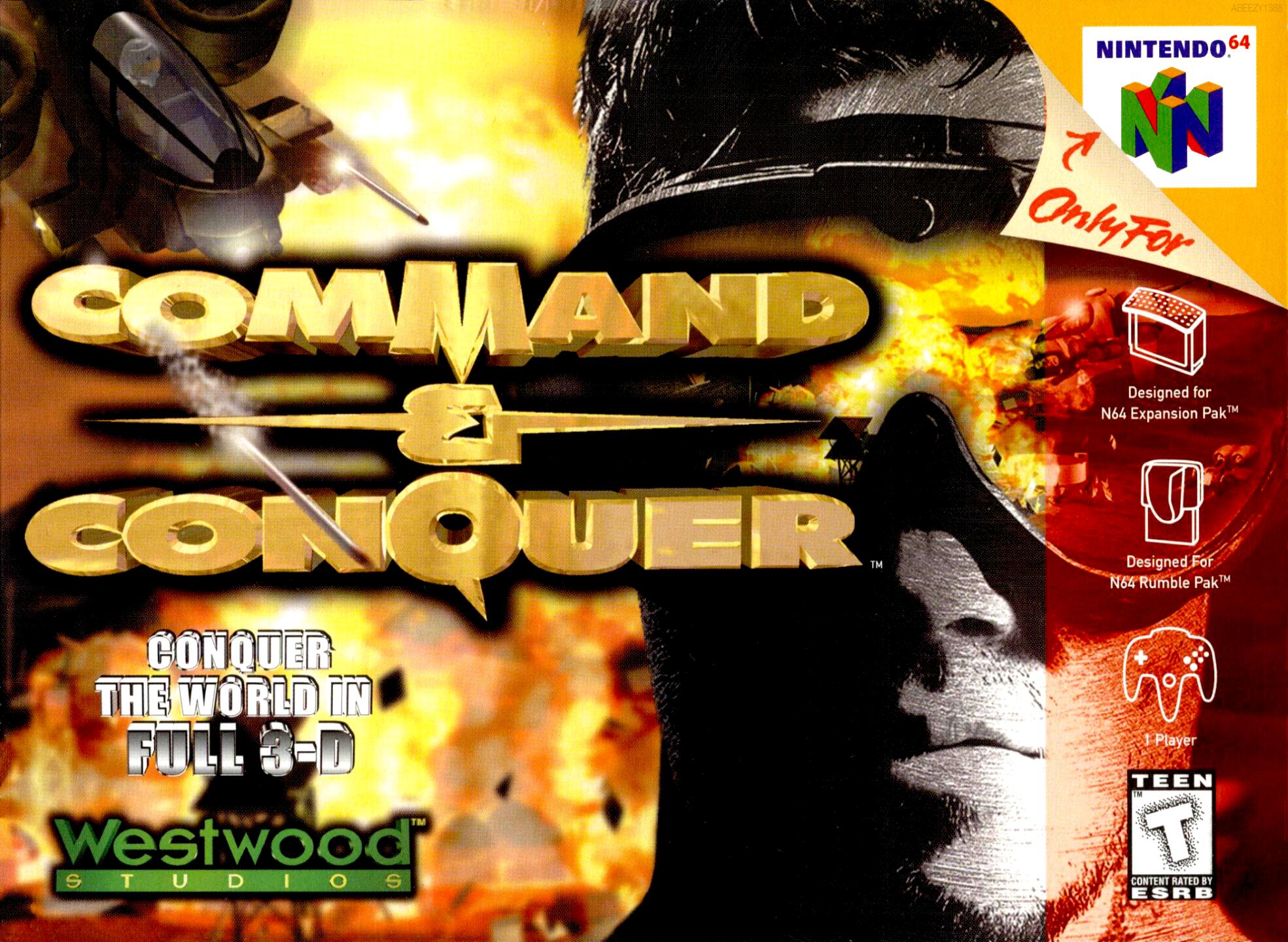 Command & Conquer (USA) Cover