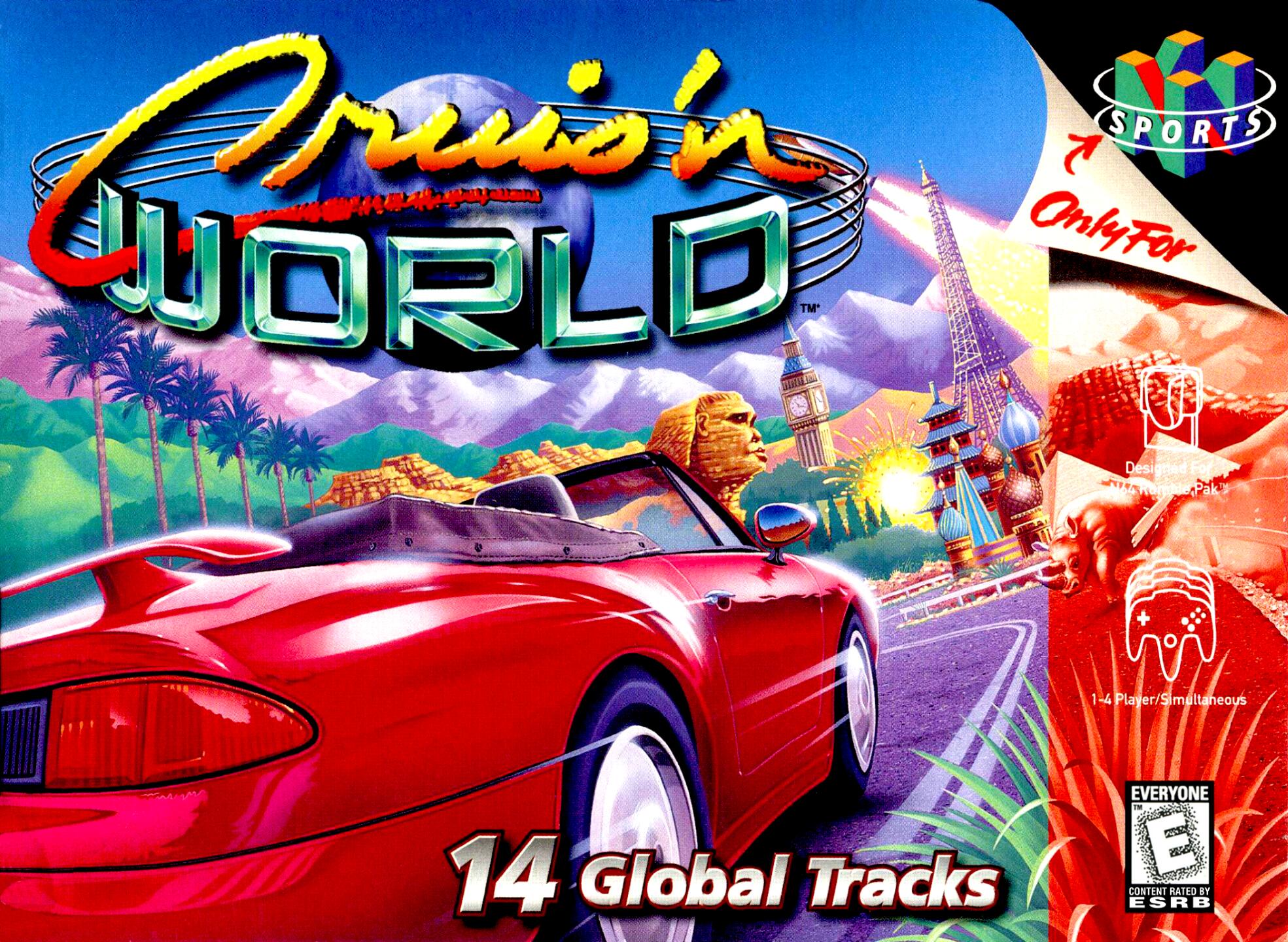 Cruis'n World (USA) Cover