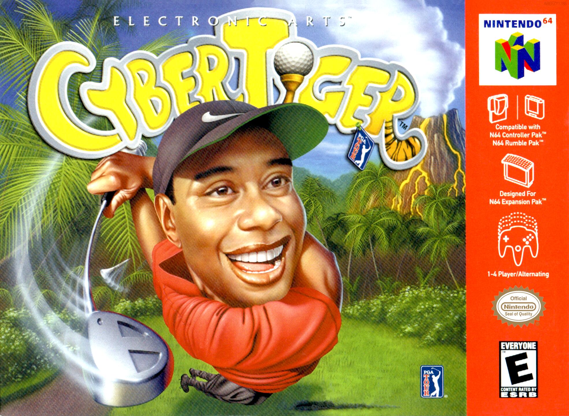 CyberTiger (USA) Cover