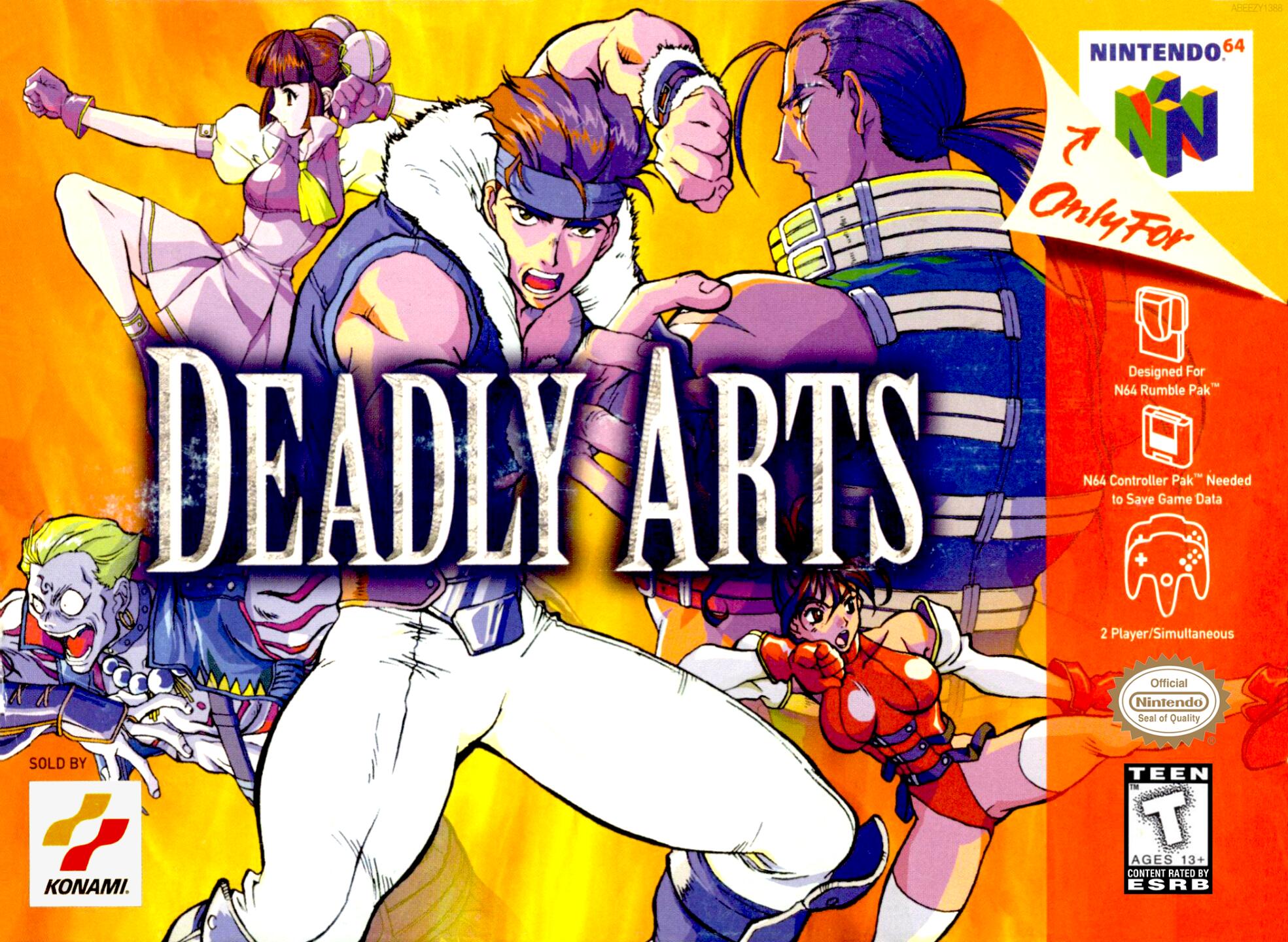 Deadly Arts (USA) Cover