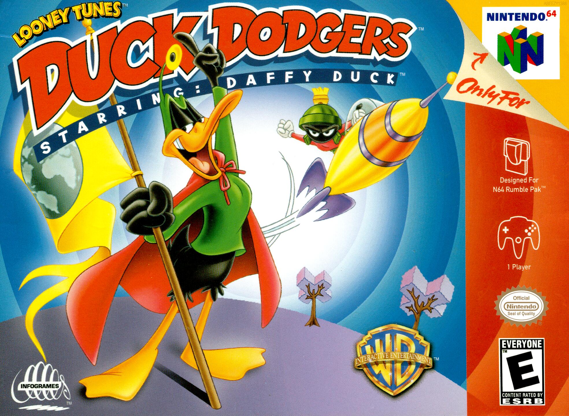 Duck Dodgers Starring Daffy Duck (USA) (En,Fr,Es) Cover