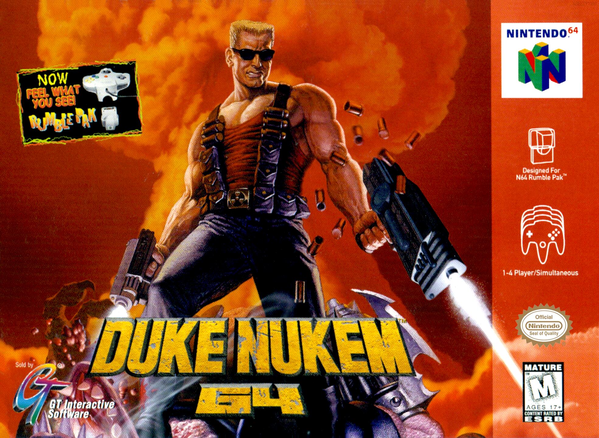 Duke Nukem 64 (USA) Cover