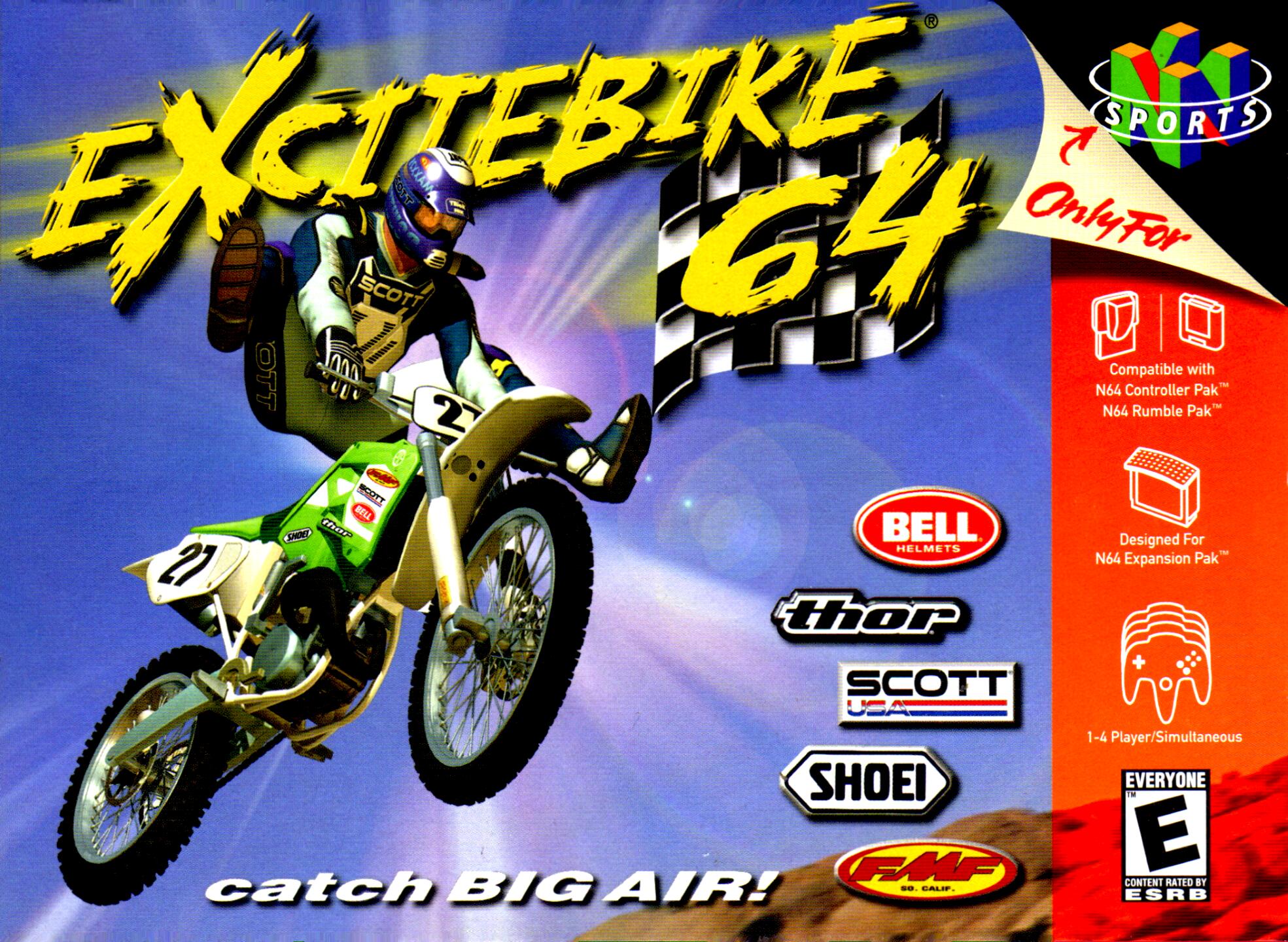 Excitebike 64 (USA) (Rev 1) Cover