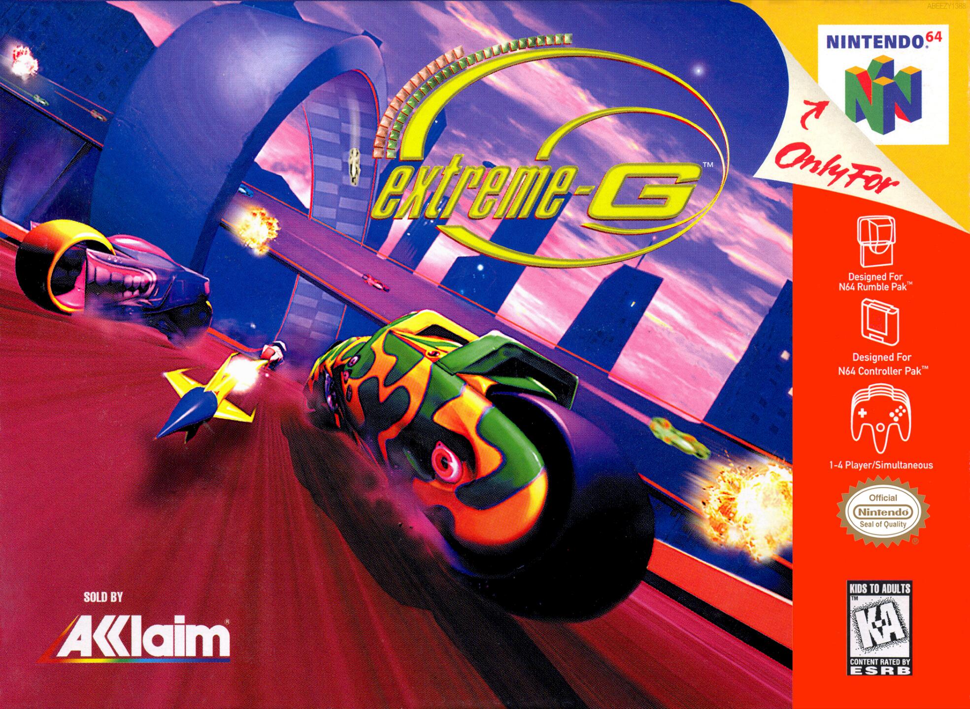 Extreme-G (USA) Cover