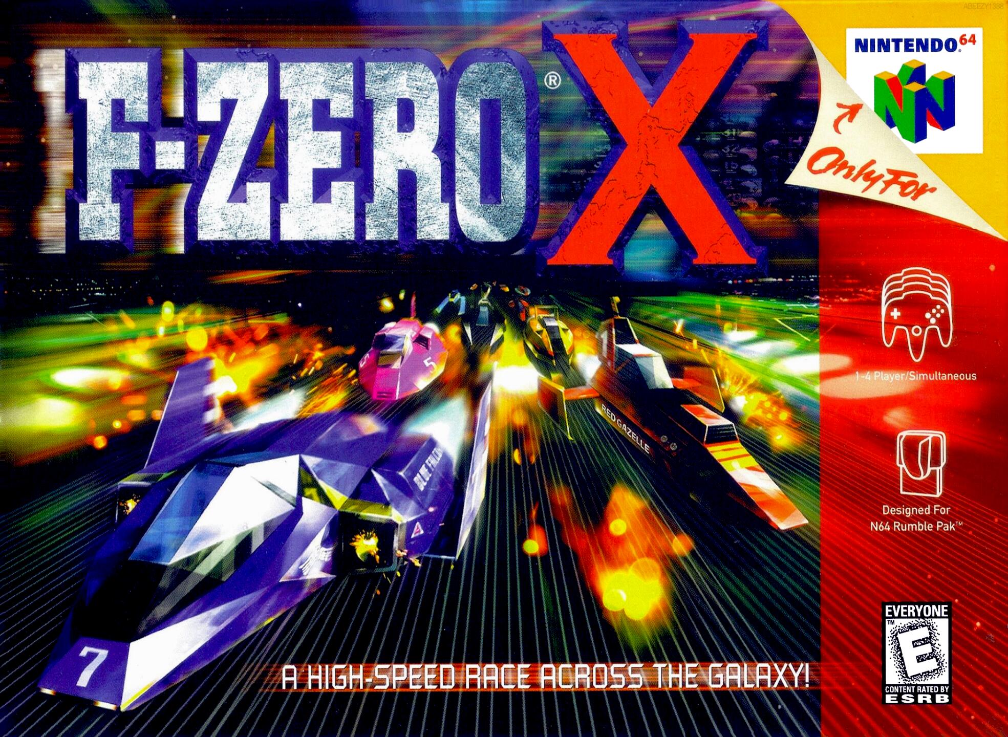 F-Zero X (USA) Cover