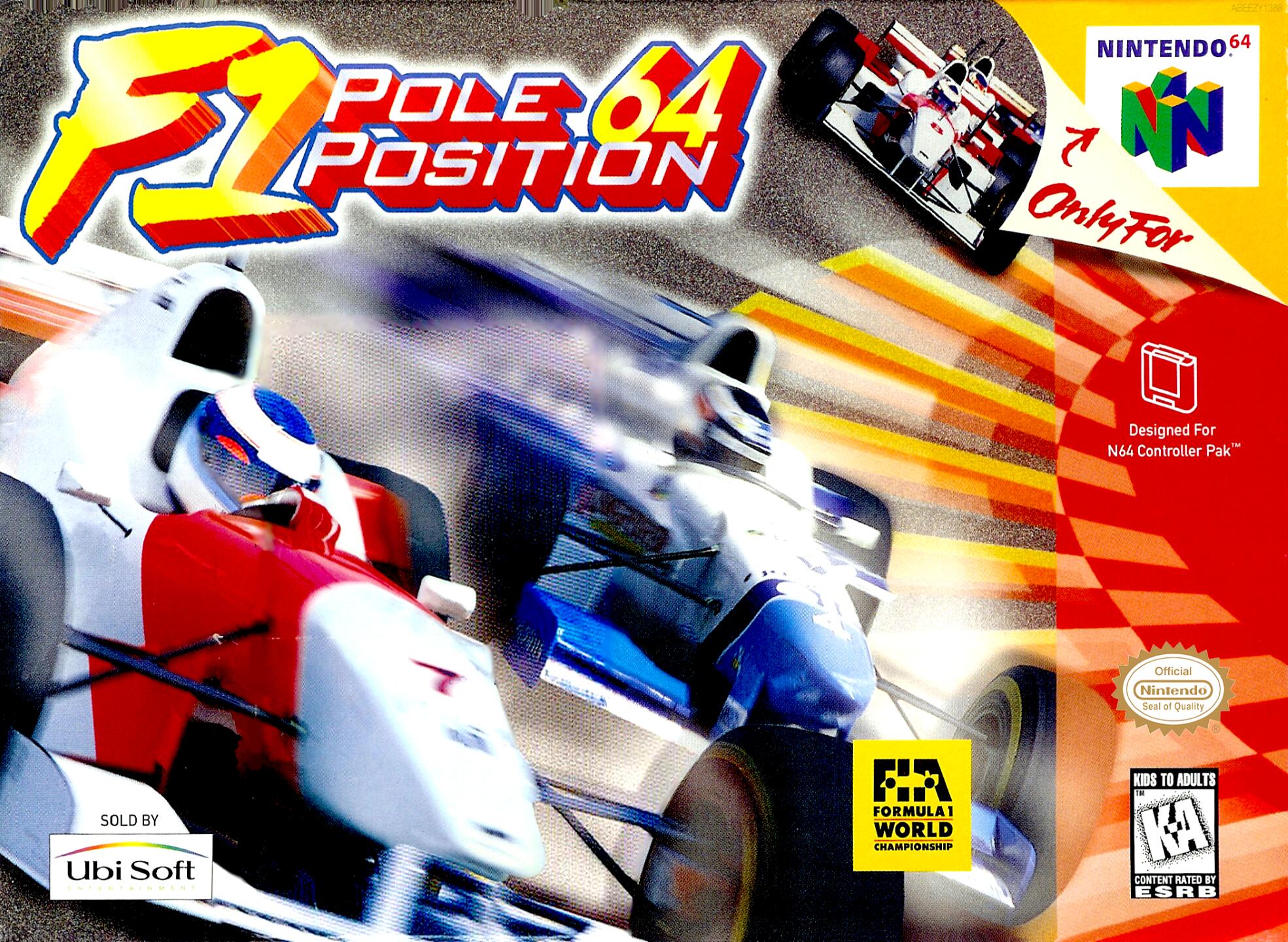 F1 Pole Position 64 (USA) (En,Fr,De) Cover