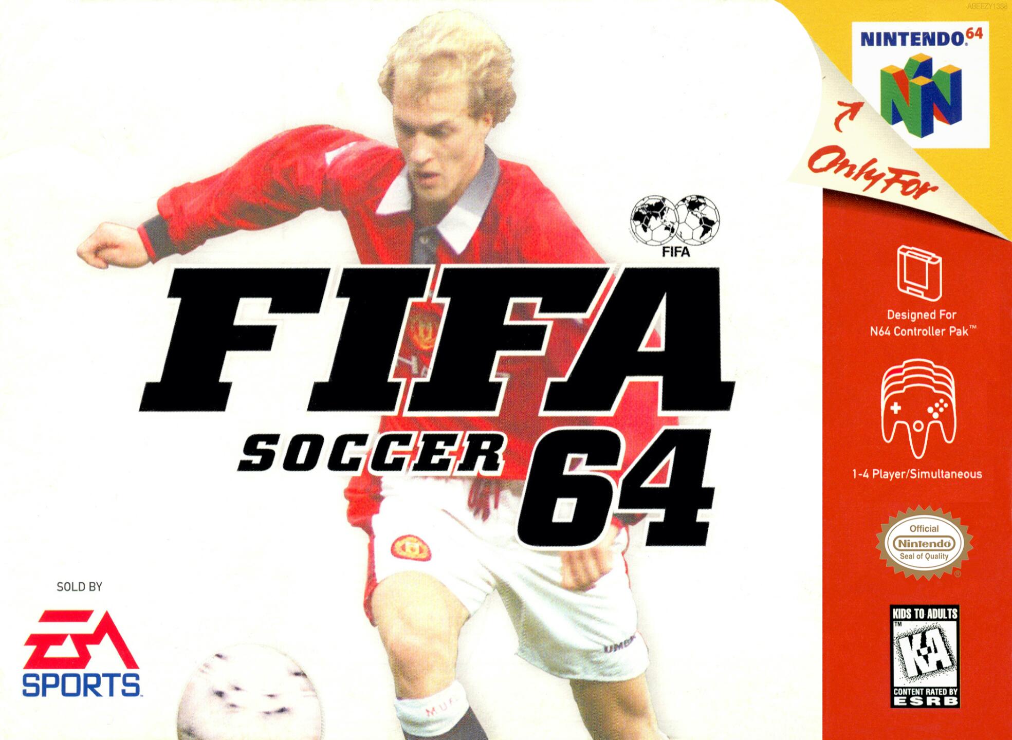 FIFA Soccer 64 (USA) (En,Fr,De) Cover