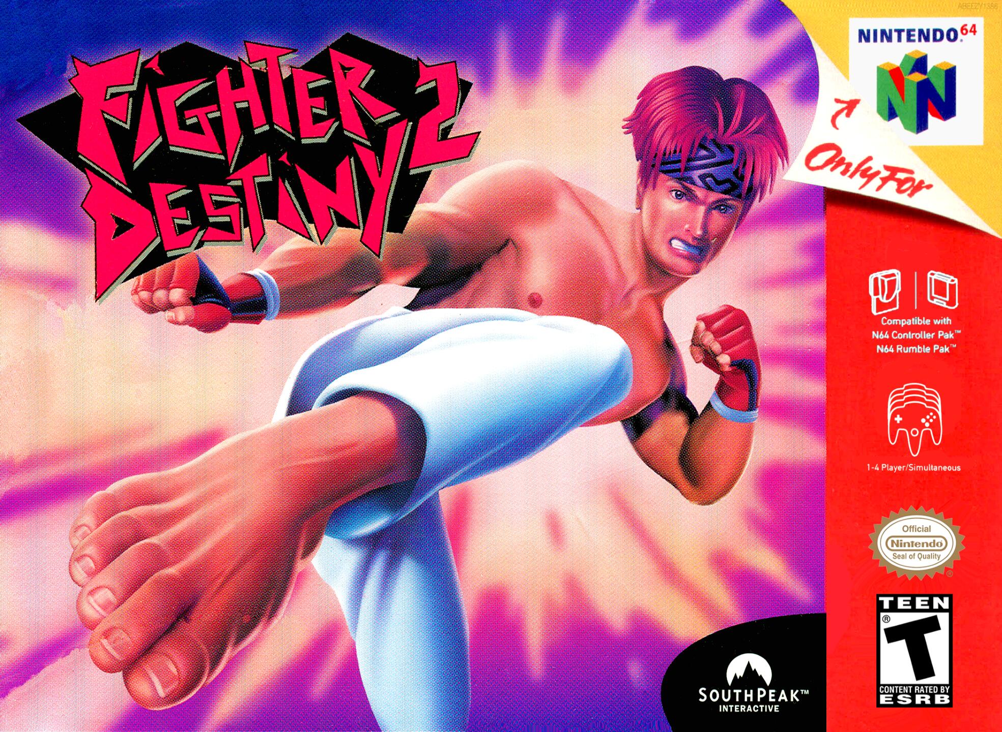 Fighter Destiny 2 (USA) Cover