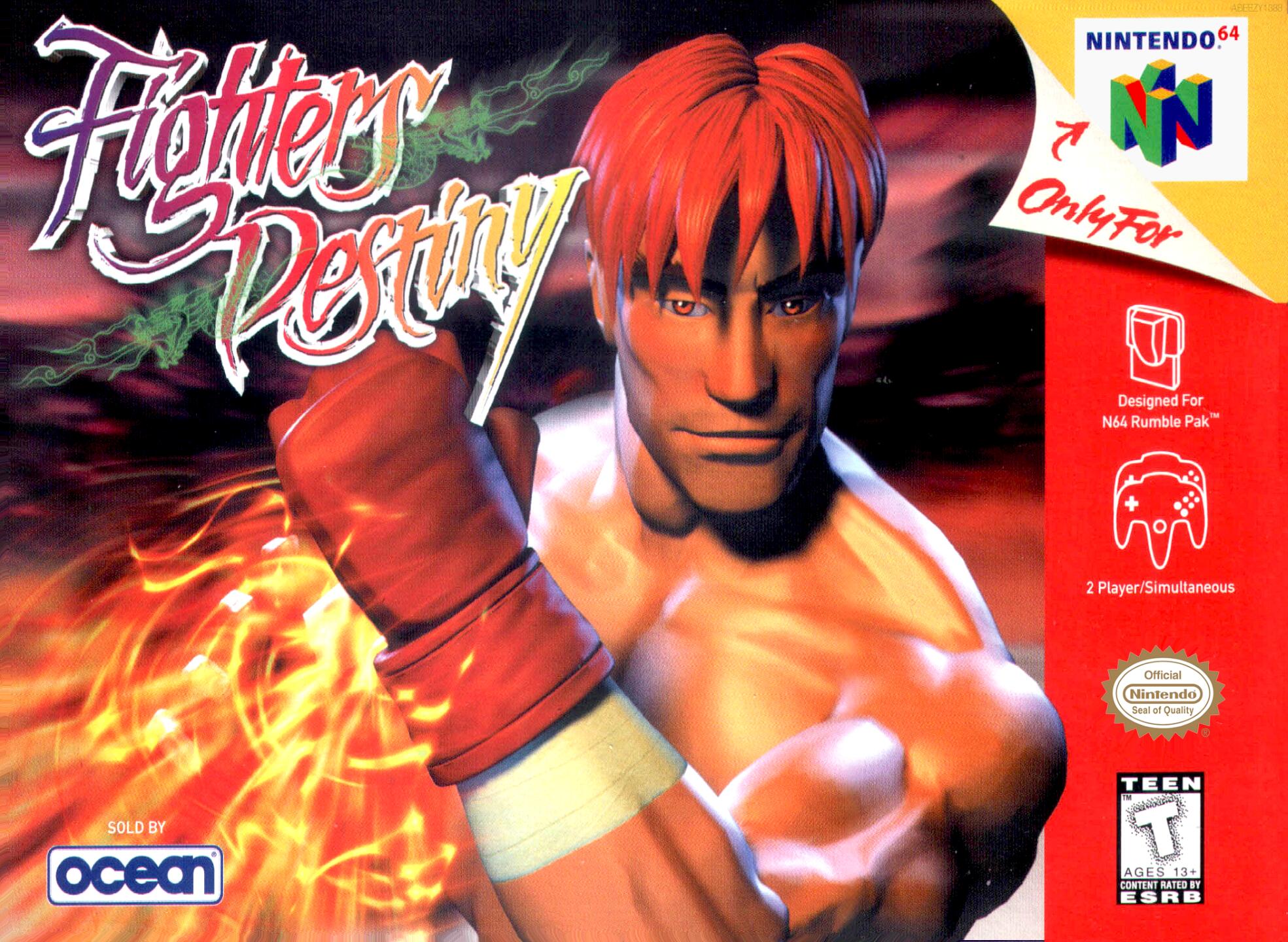Fighters Destiny (USA) Cover