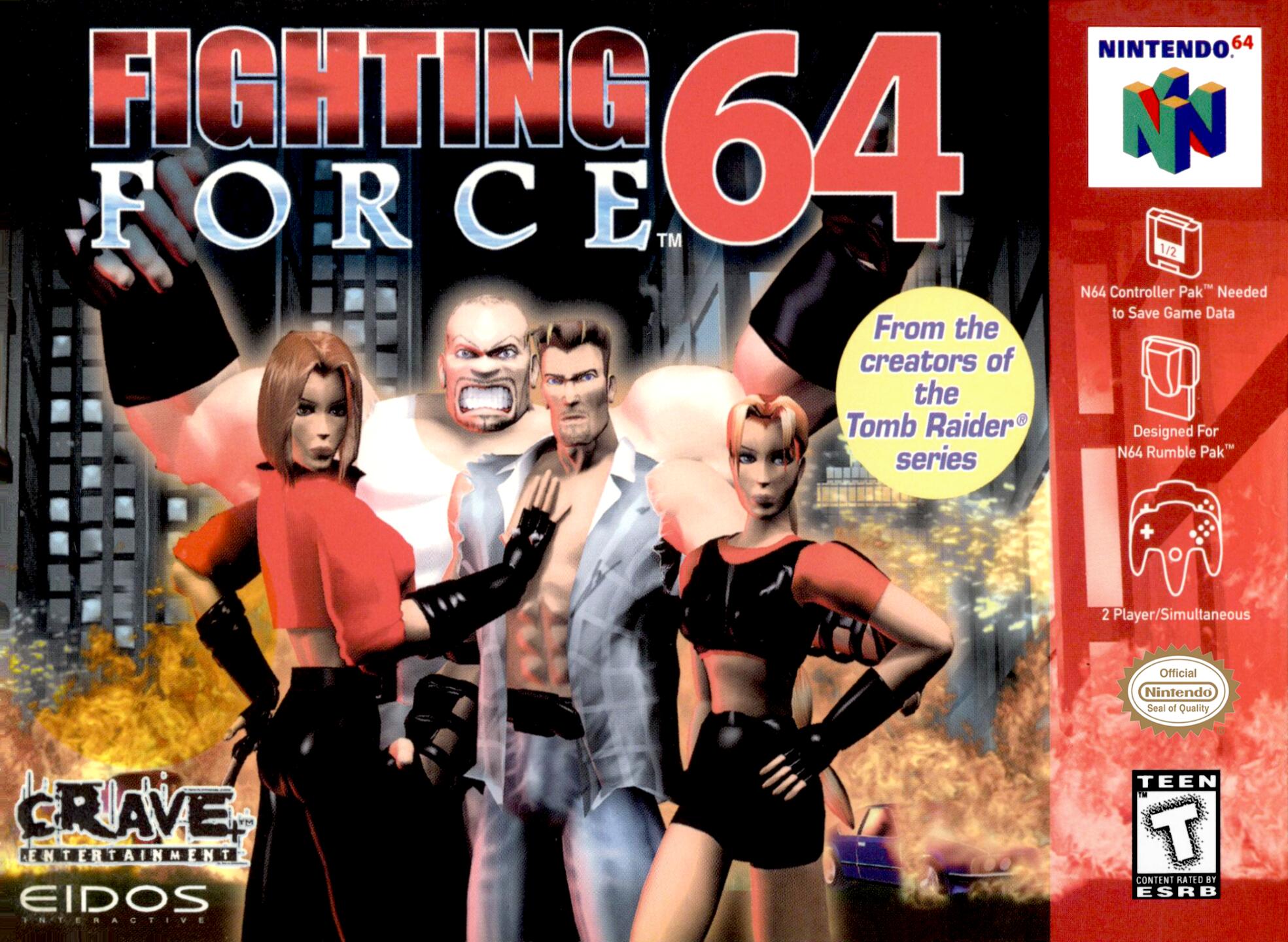 Fighting Force 64 (USA) Cover
