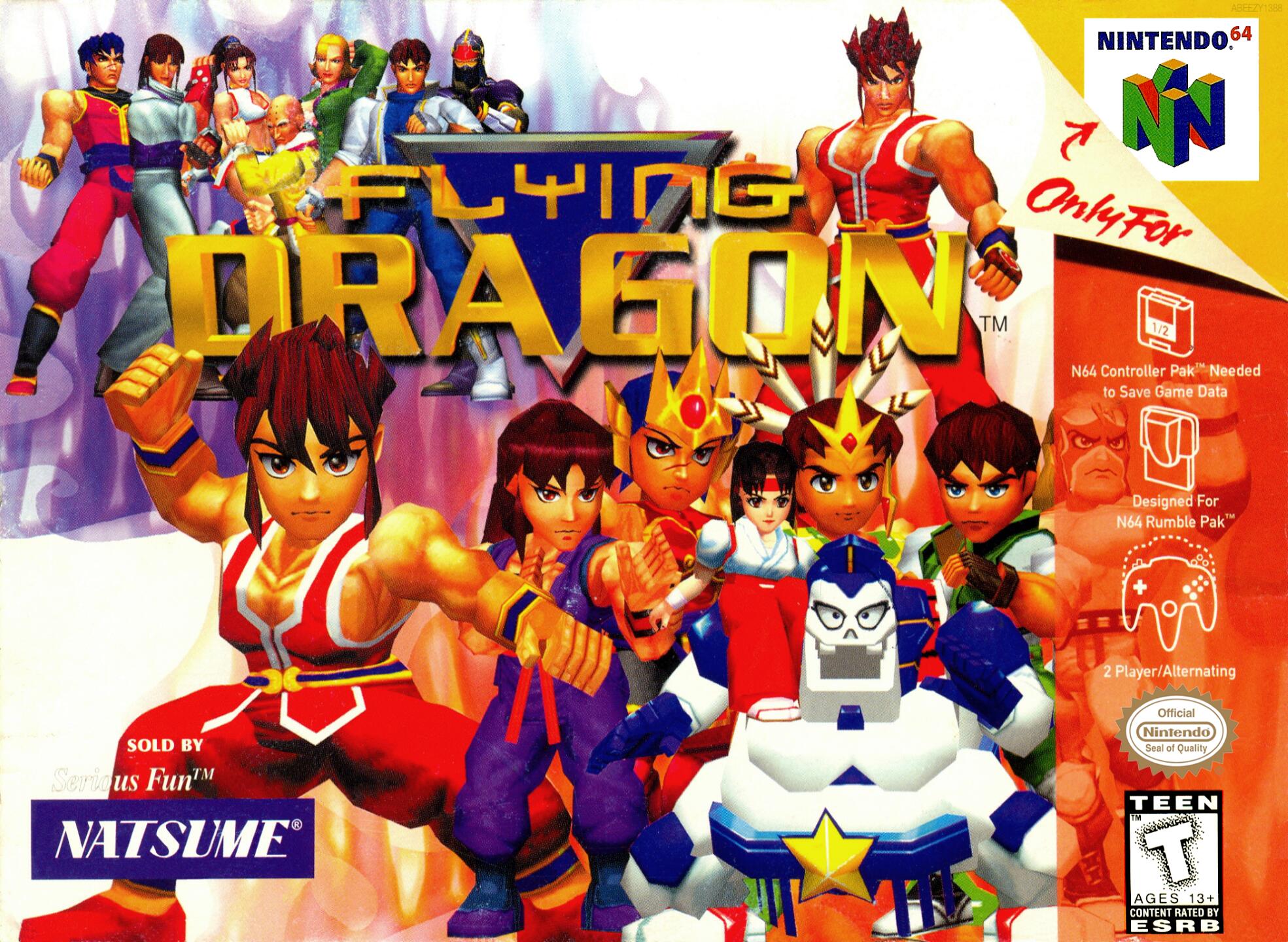 Flying Dragon (USA) Cover