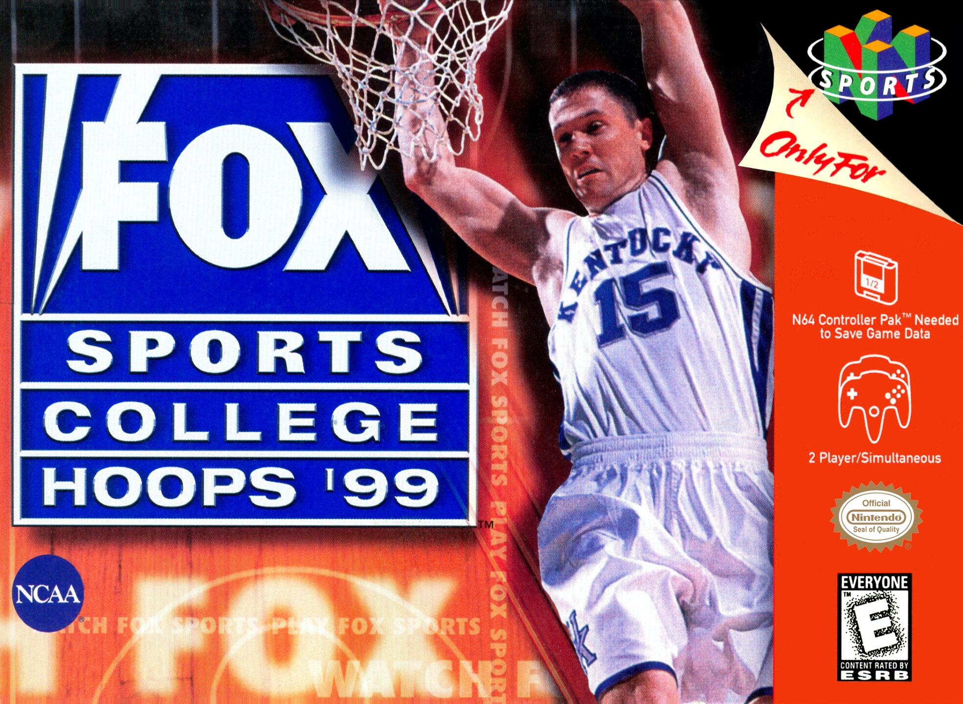 Fox Sports College Hoops '99 (USA) Cover
