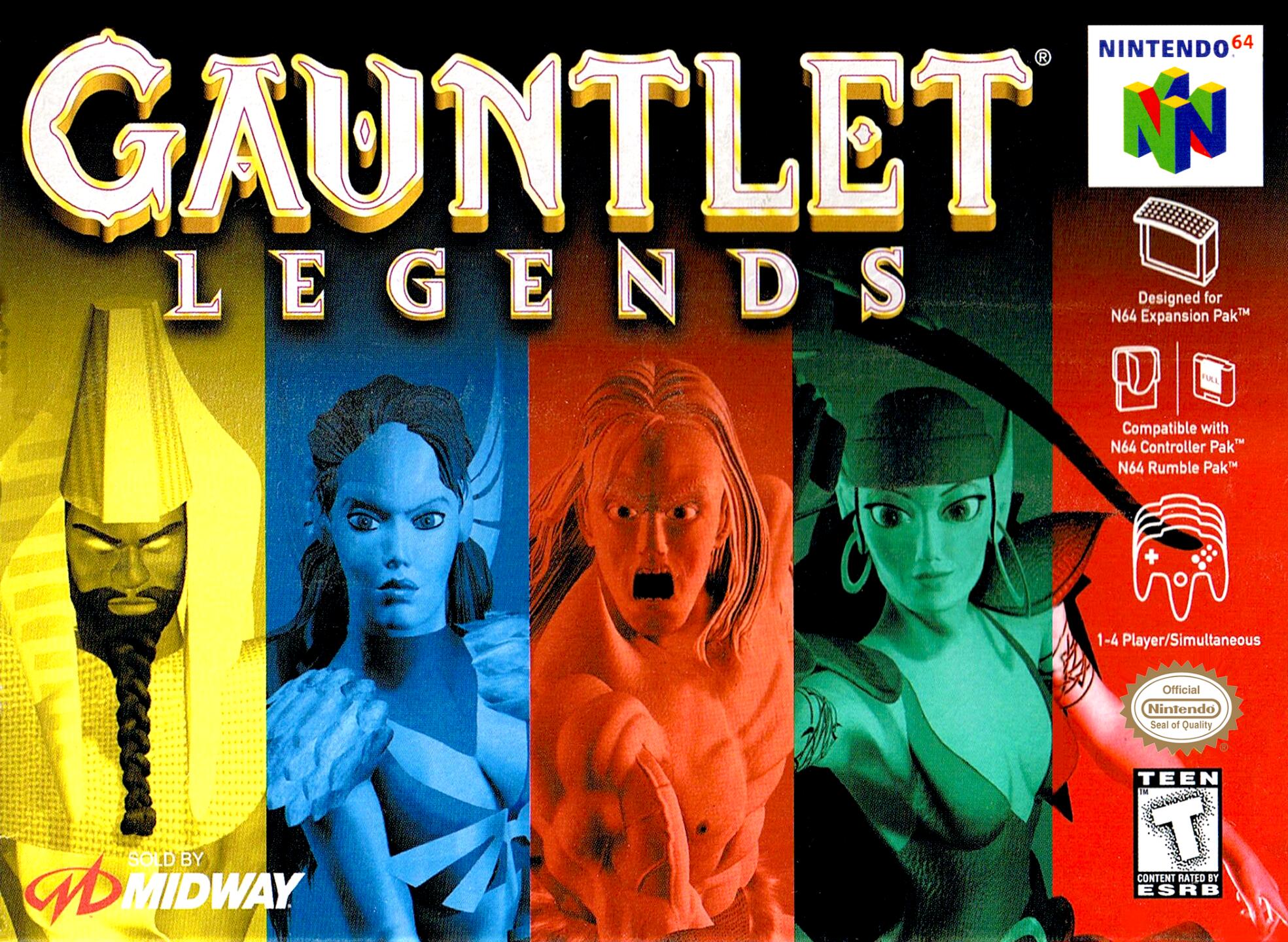 Gauntlet Legends (USA) Cover