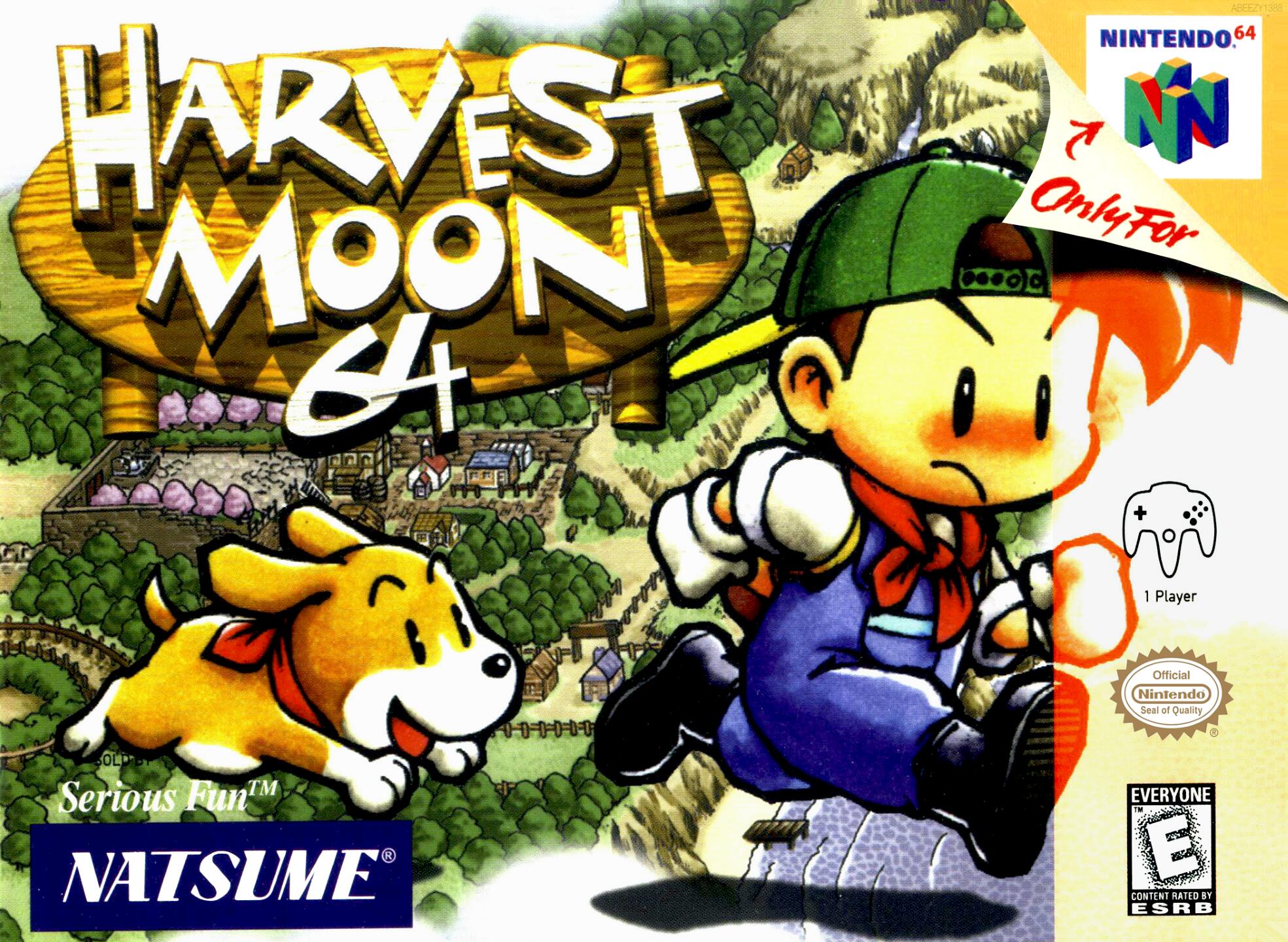 Harvest Moon 64 (USA) Cover