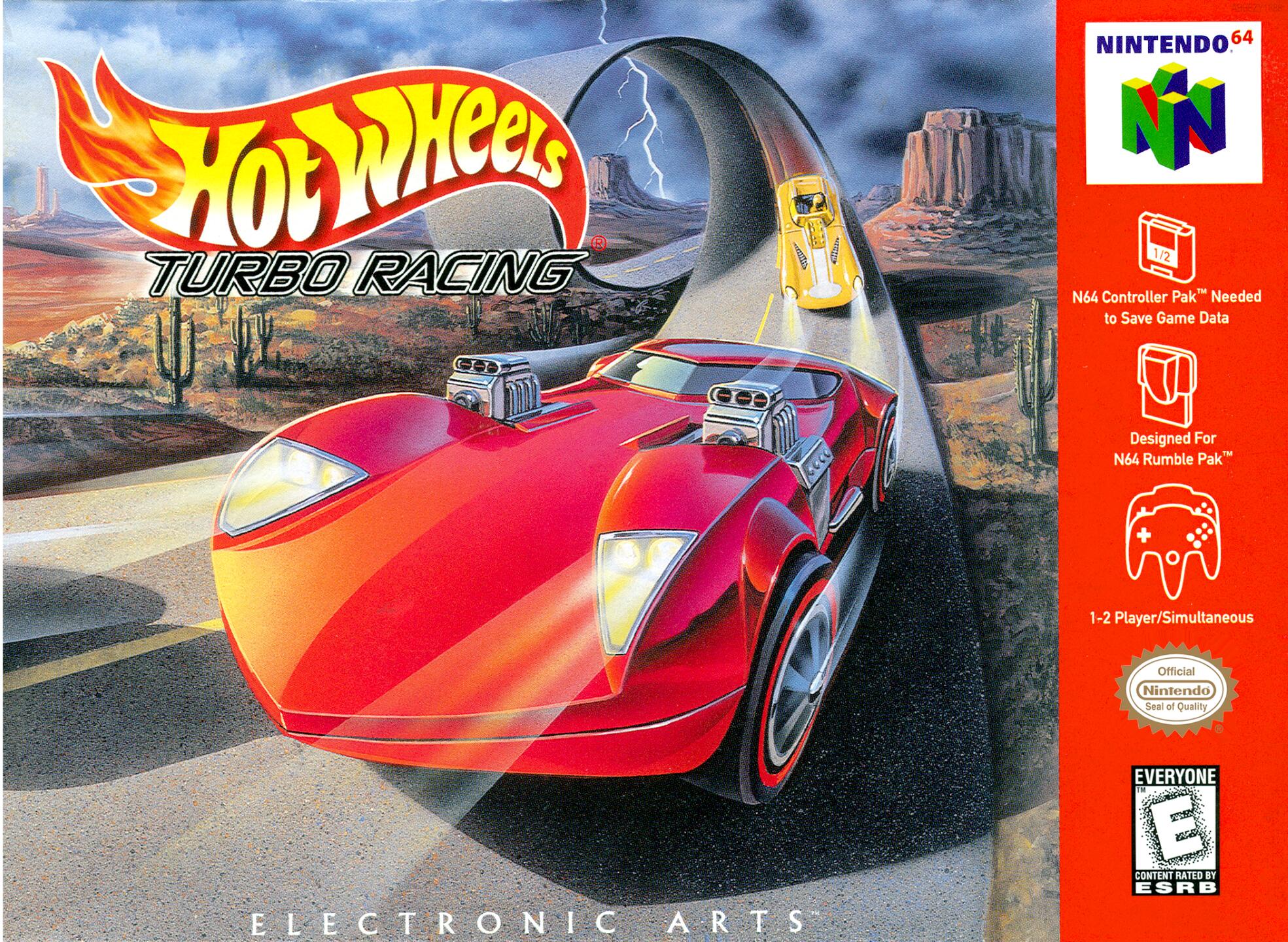 Hot Wheels - Turbo Racing (USA) Cover