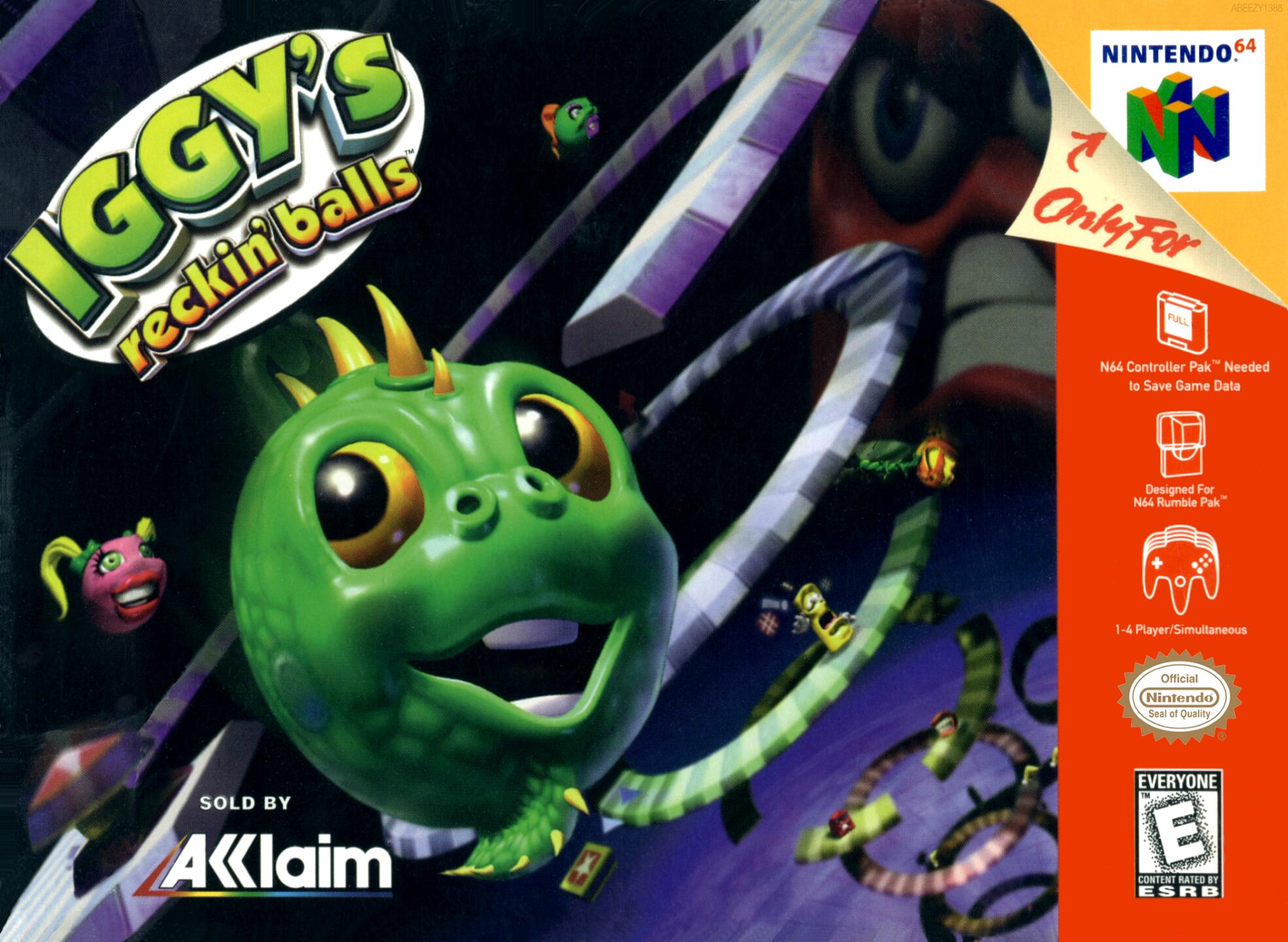 Iggy's Reckin' Balls (USA) Cover