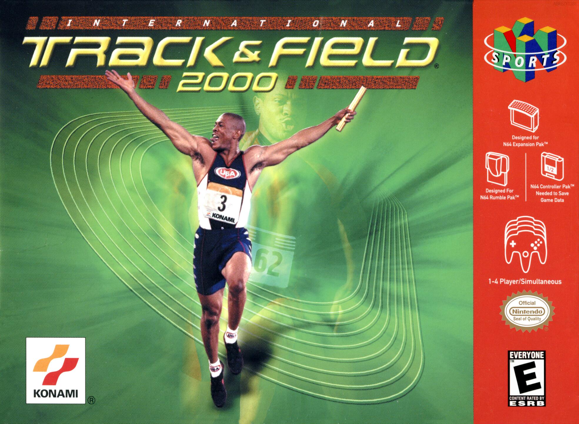 International Track & Field 2000 (USA) Cover