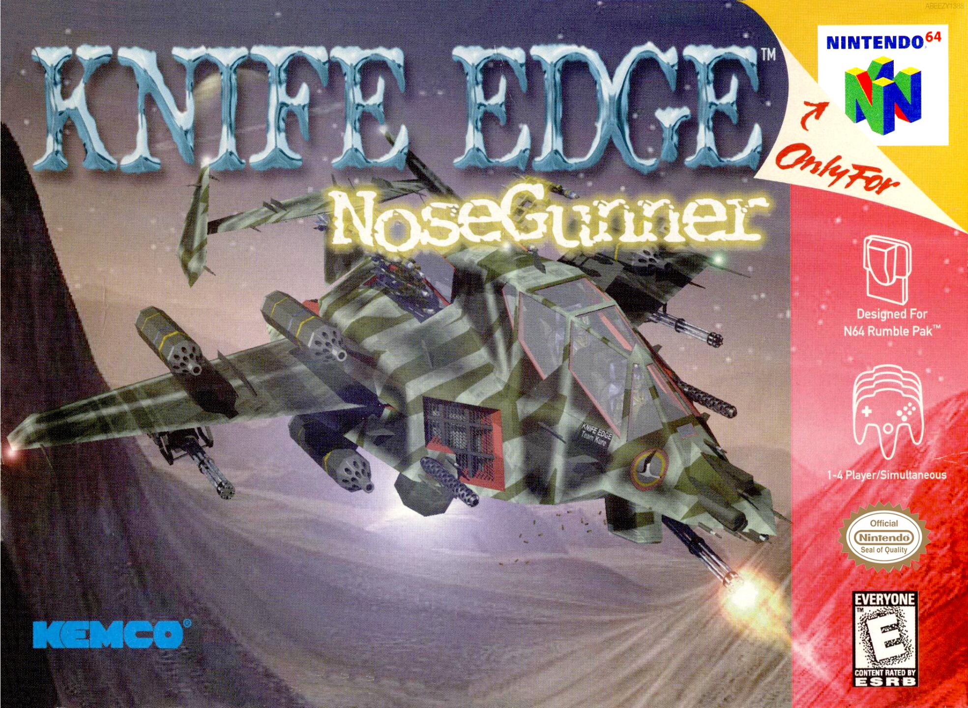 Knife Edge - Nose Gunner (USA) Cover