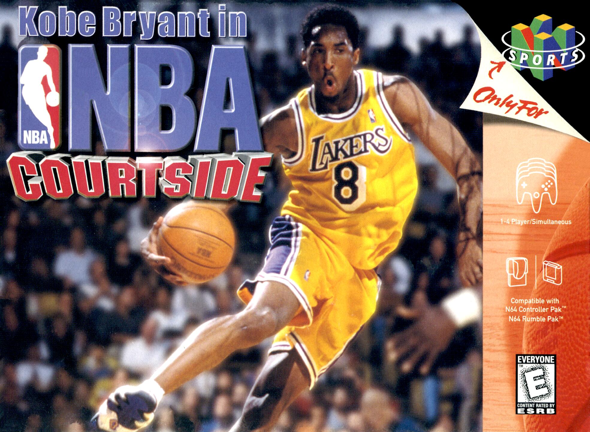 Kobe Bryant in NBA Courtside (USA) Cover