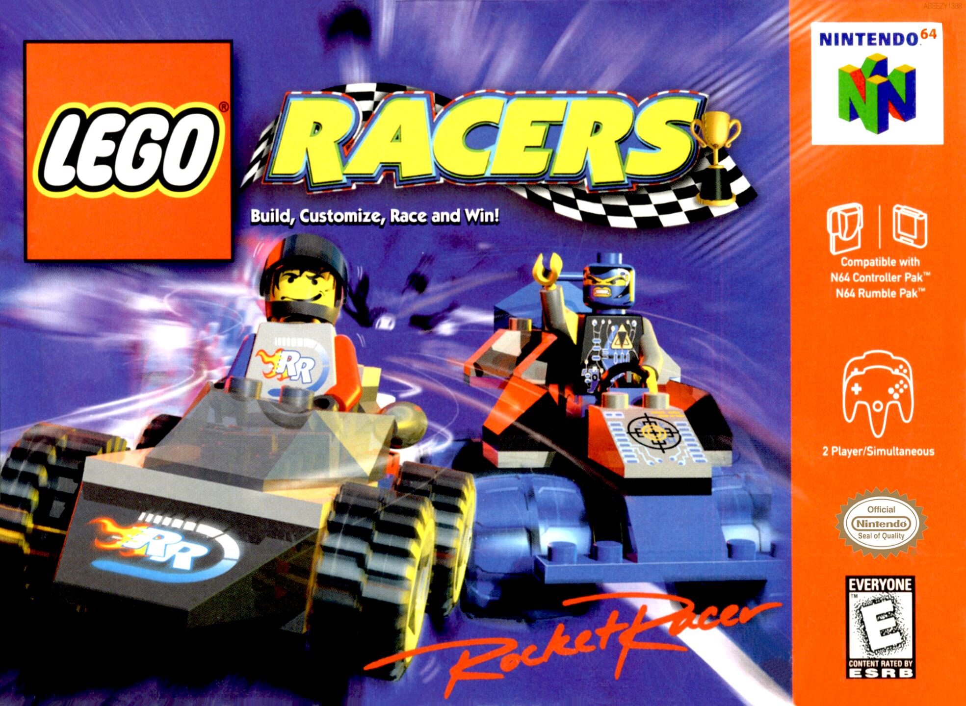 LEGO Racers (USA) (En,Fr,De,Es,It,Nl,Sv,No,Da,Fi) Cover