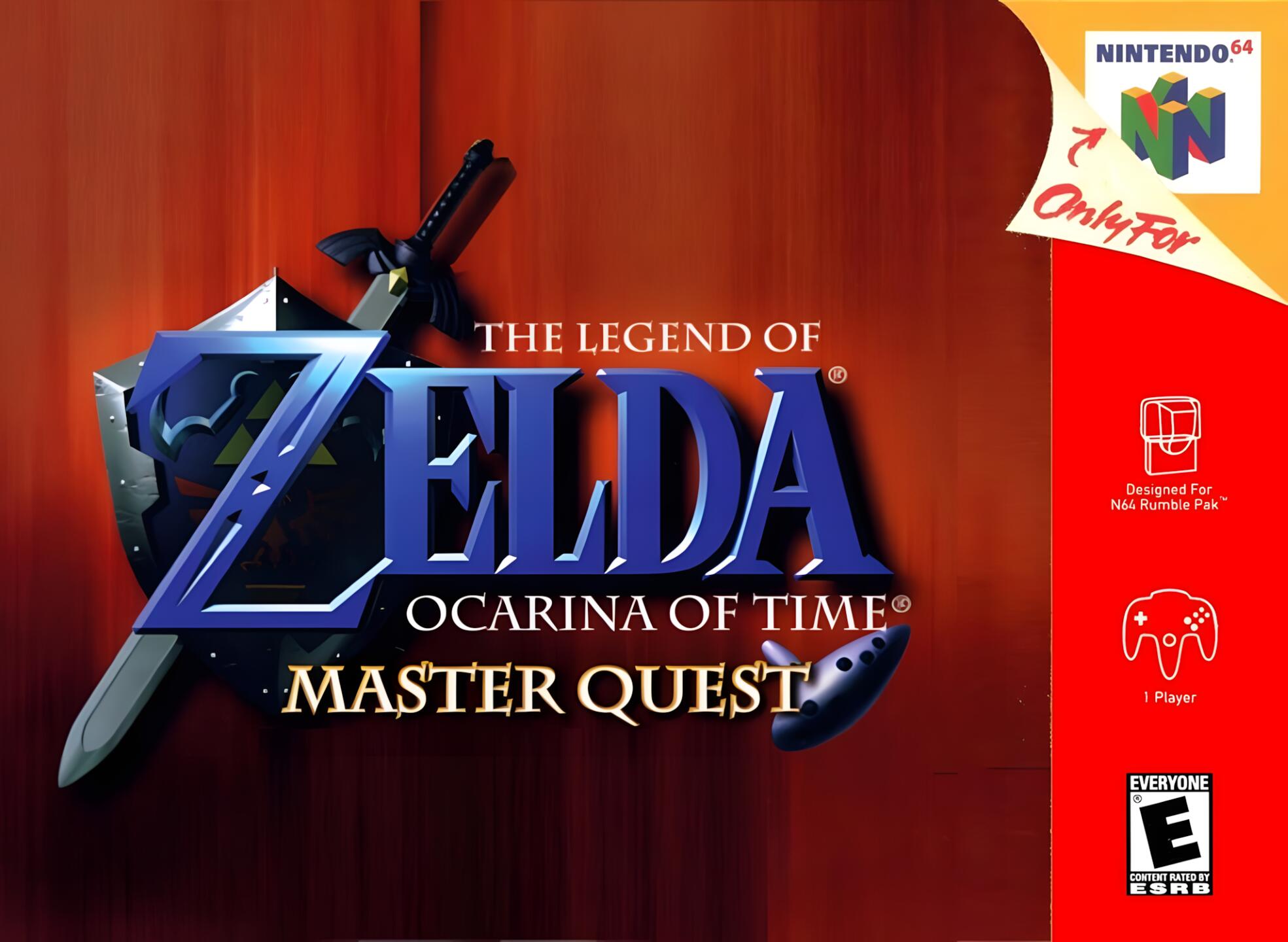 Legend of Zelda, The - Ocarina of Time - Master Quest (USA) (GameCube) Cover