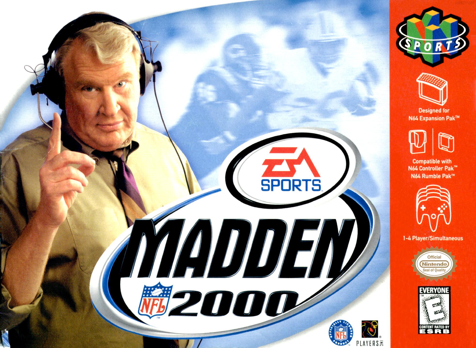 Madden NFL 2000 (USA) Cover