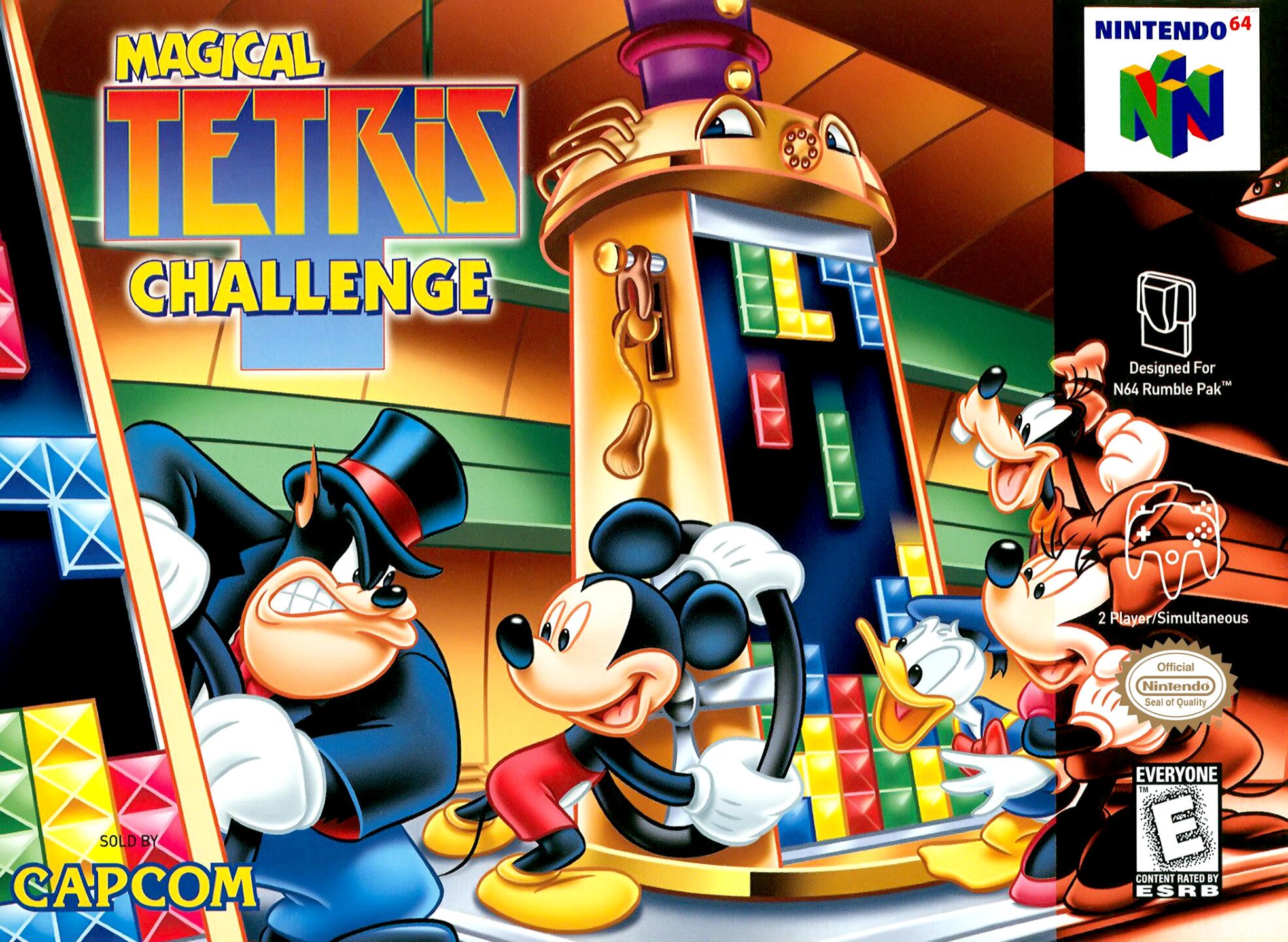 Magical Tetris Challenge (USA) Cover
