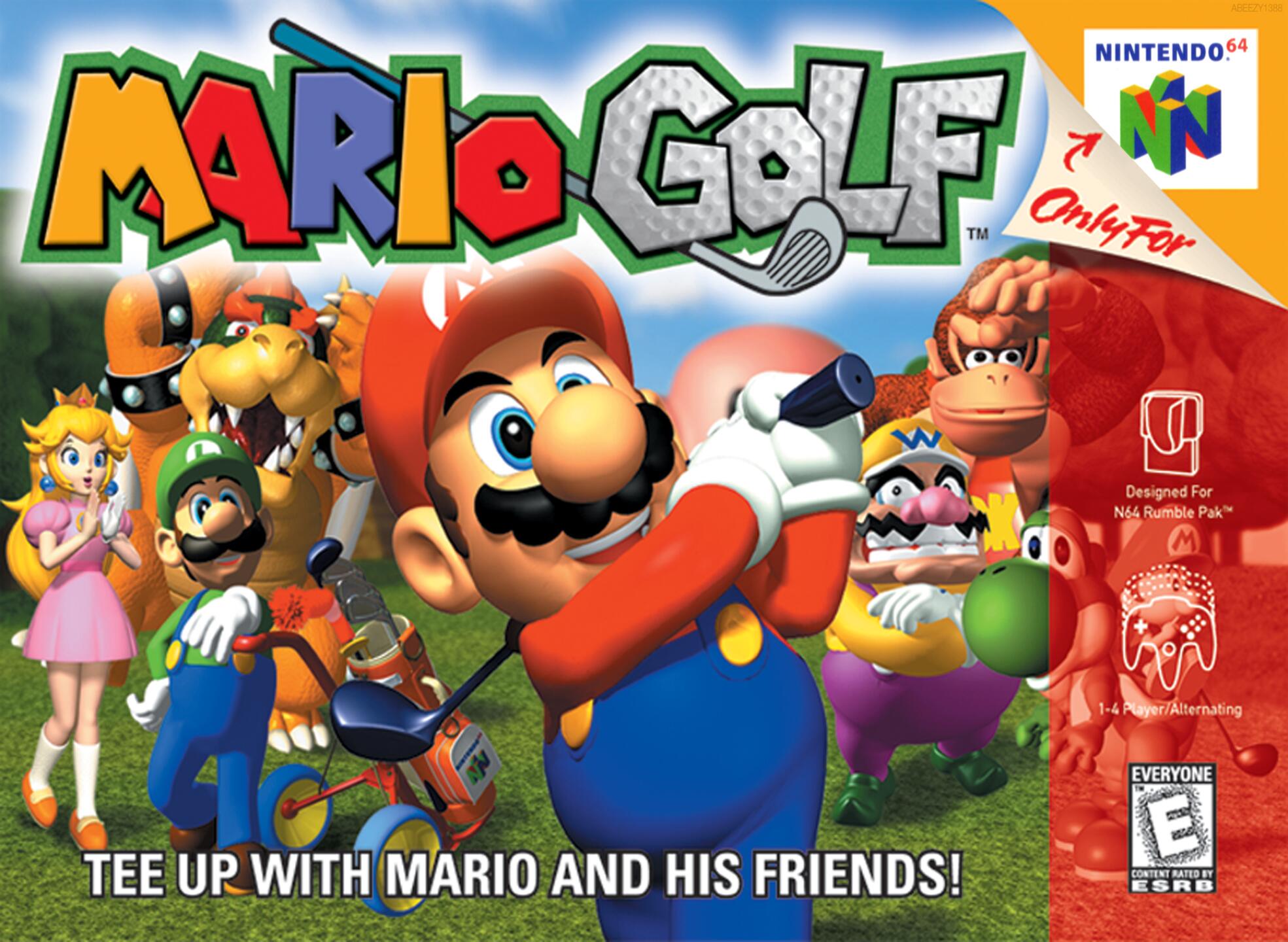 Mario Golf (USA) Cover