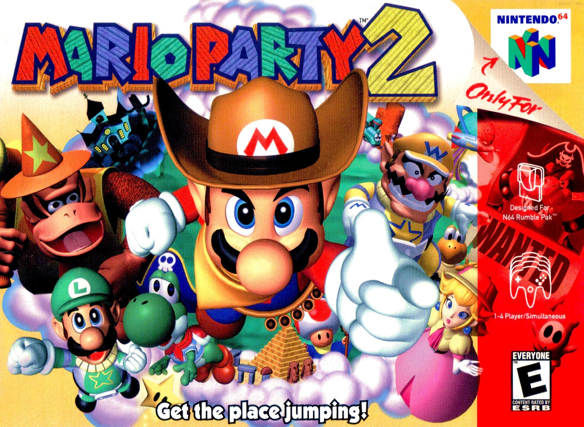 Mario Party 2 (USA) Cover