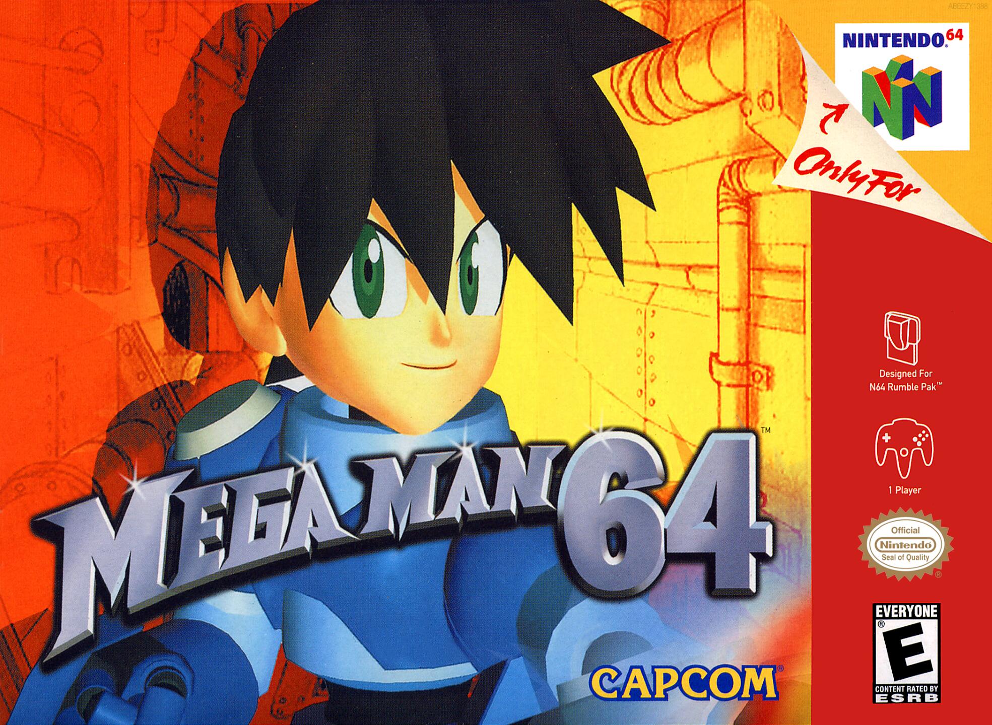 Mega Man 64 (USA) Cover