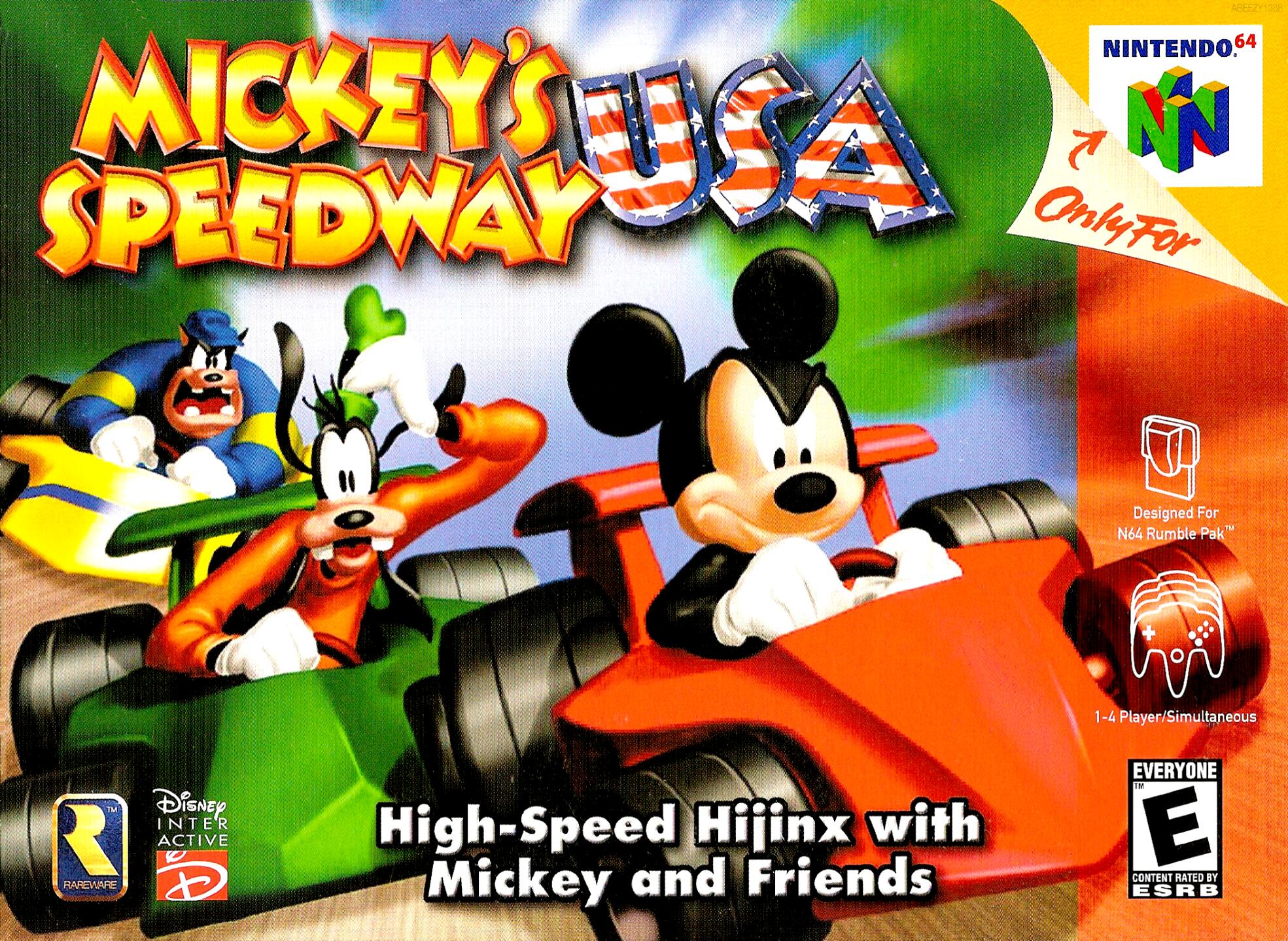 Mickey's Speedway USA (USA) Cover