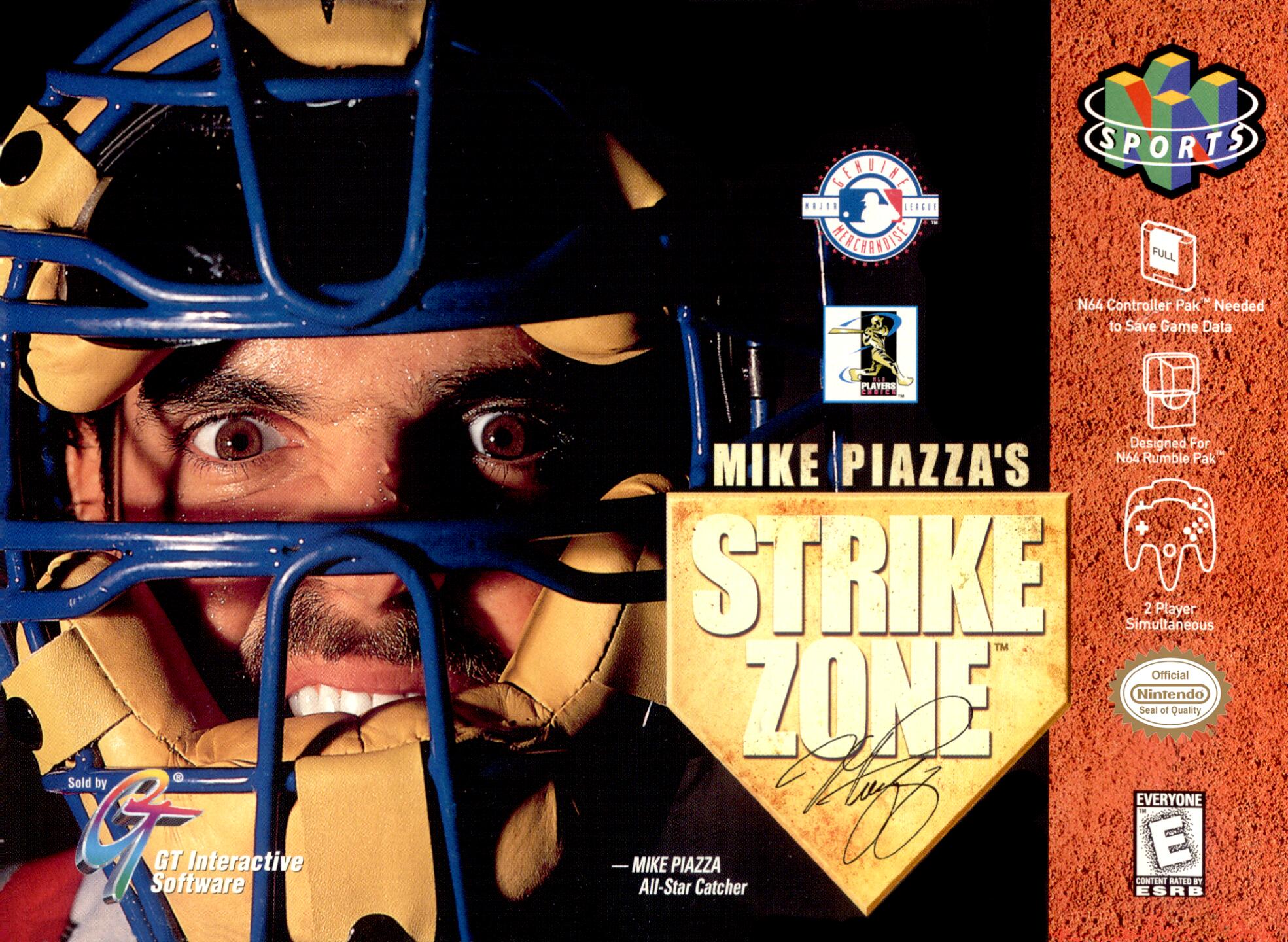 Mike Piazza's Strike Zone (USA) Cover