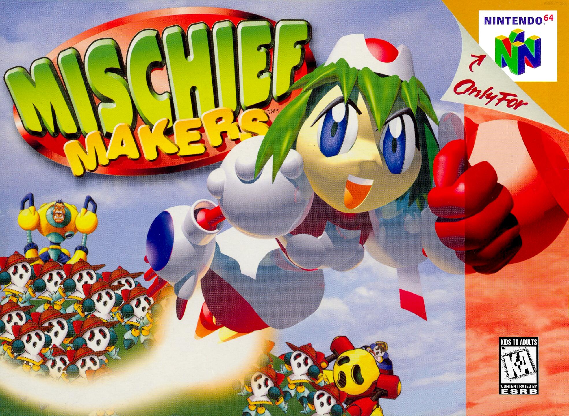 Mischief Makers (USA) (Rev 1) Cover
