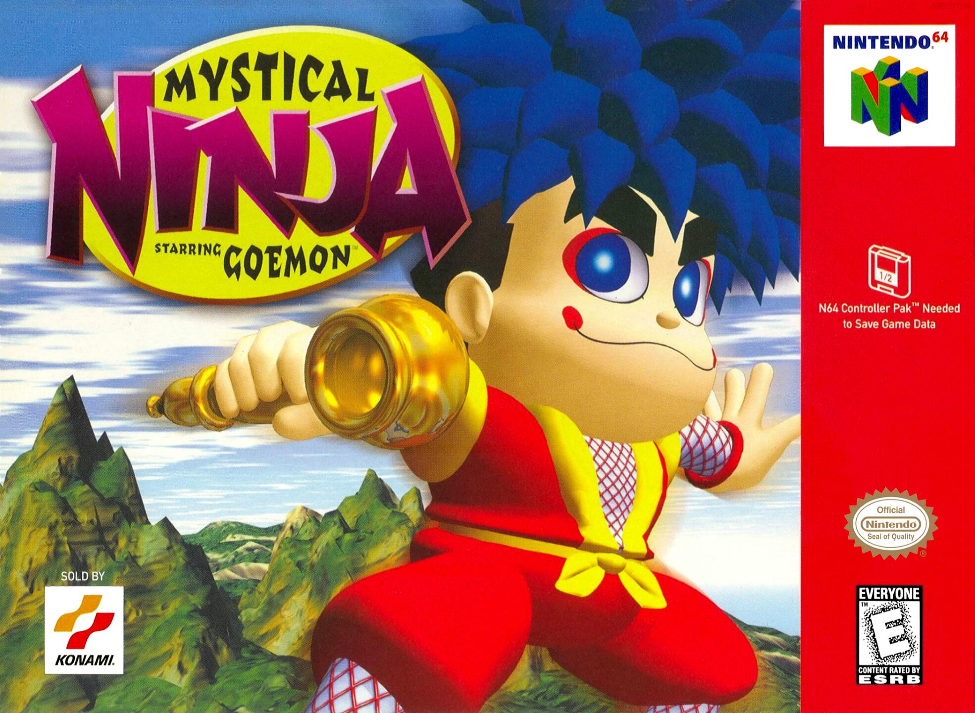 Mystical Ninja Starring Goemon (USA) Cover