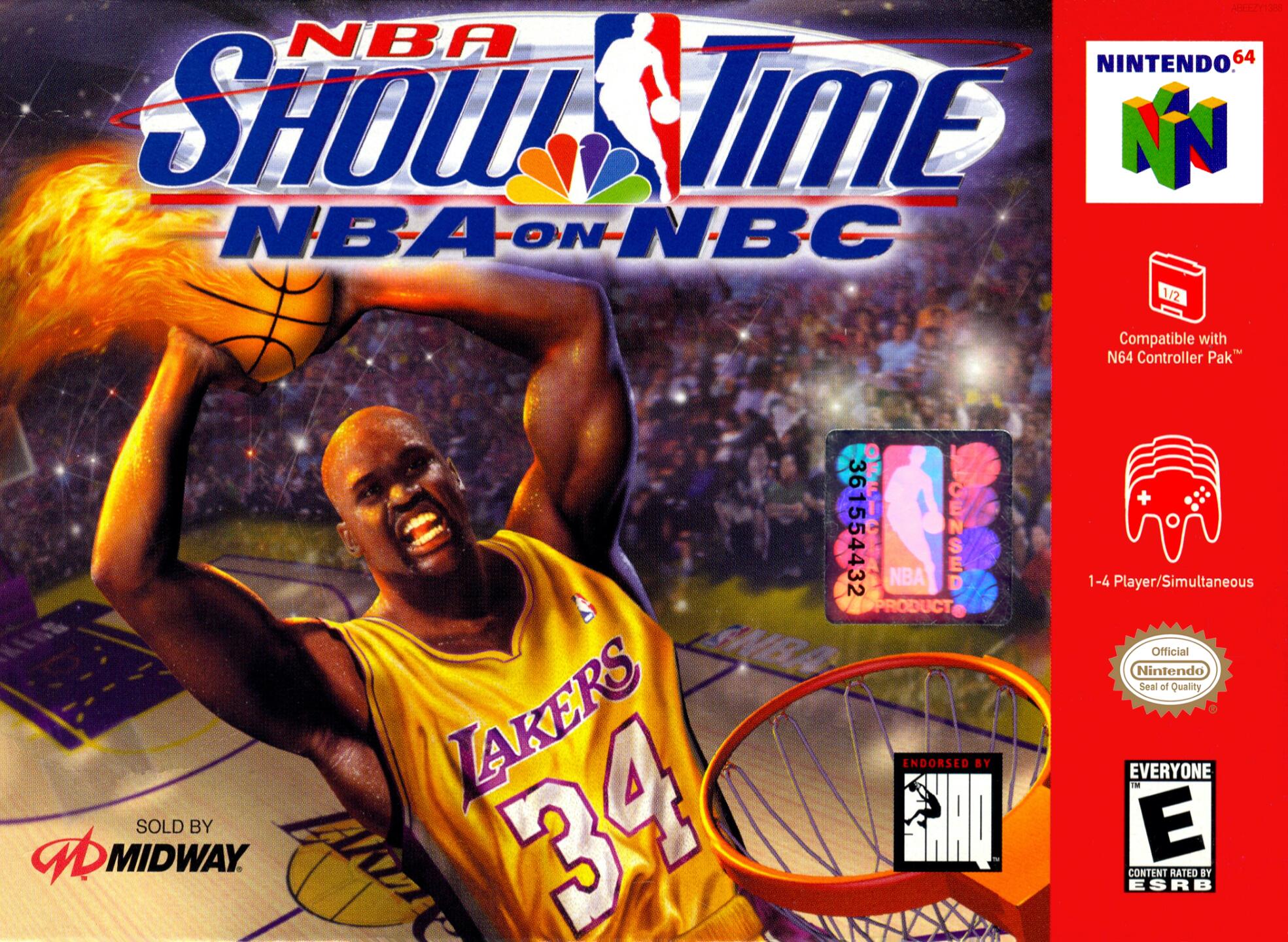 NBA Showtime - NBA on NBC (USA) Cover